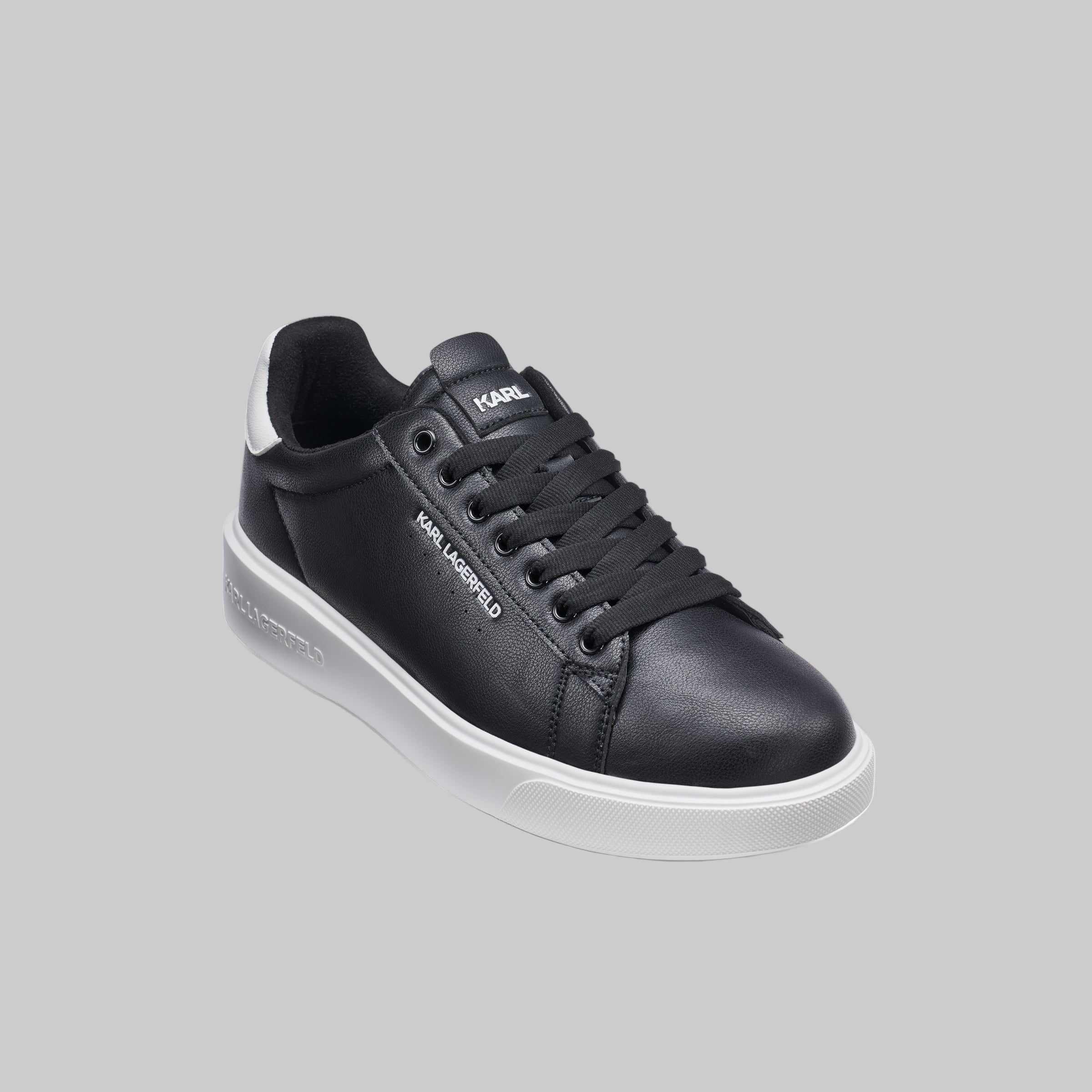 LEATHER SNEAKER WITH SIDE LOGO View 2 | Men's Sale LEATHER SNEAKER WITH SIDE LOGO View 2 | Men's Sale