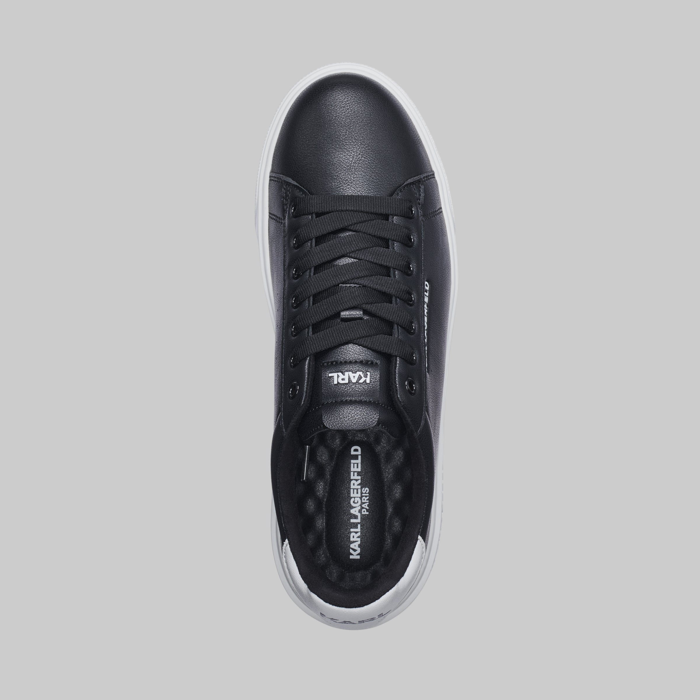 LEATHER SNEAKER WITH SIDE LOGO VIEW 3 | Men's Sneakers LEATHER SNEAKER WITH SIDE LOGO VIEW 3 | Men's Sneakers