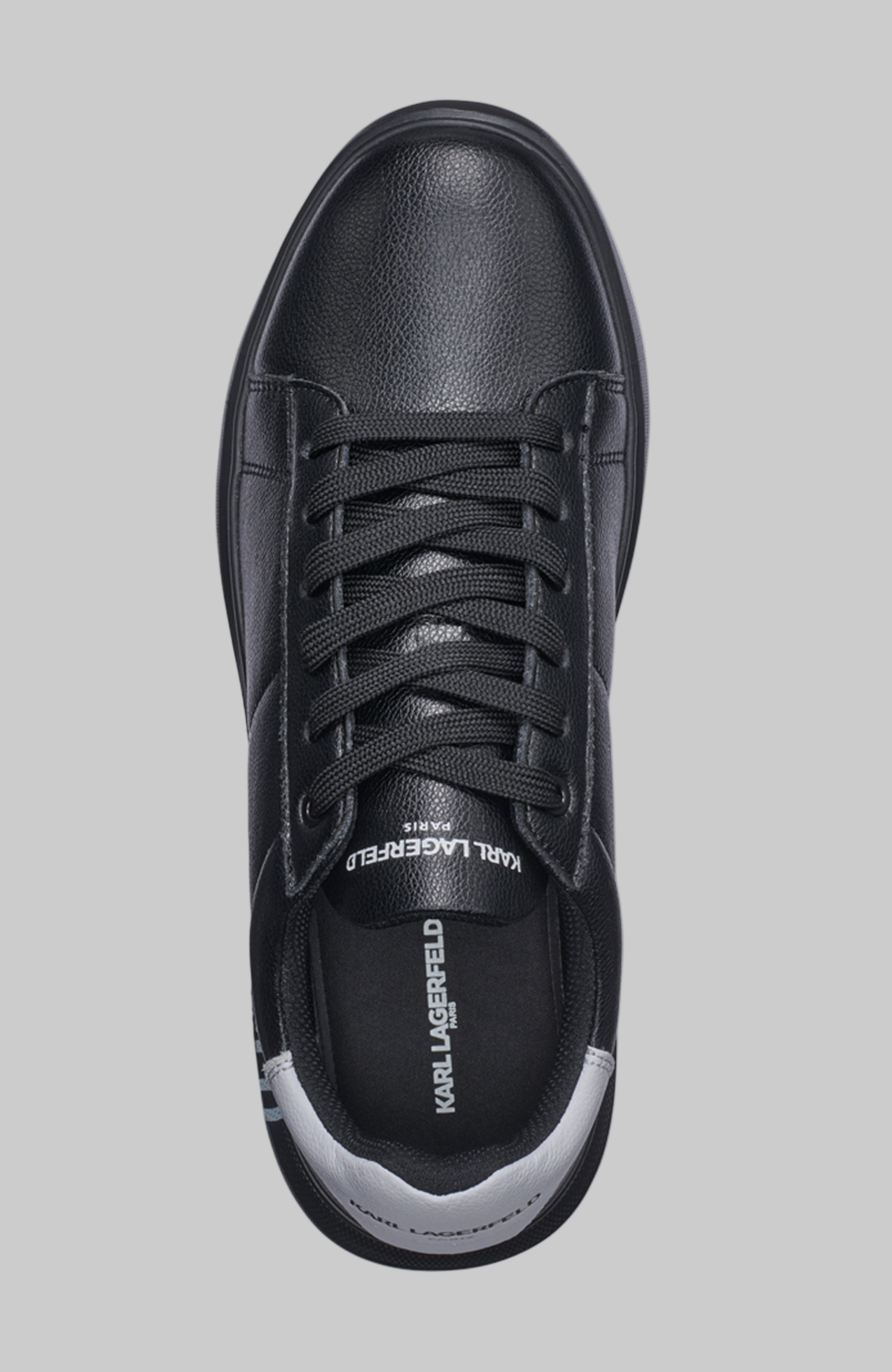 LEATHER SNEAKER WITH KARL LOGO VIEW 4 | Men's Sneakers LEATHER SNEAKER WITH KARL LOGO VIEW 4 | Men's Sneakers
