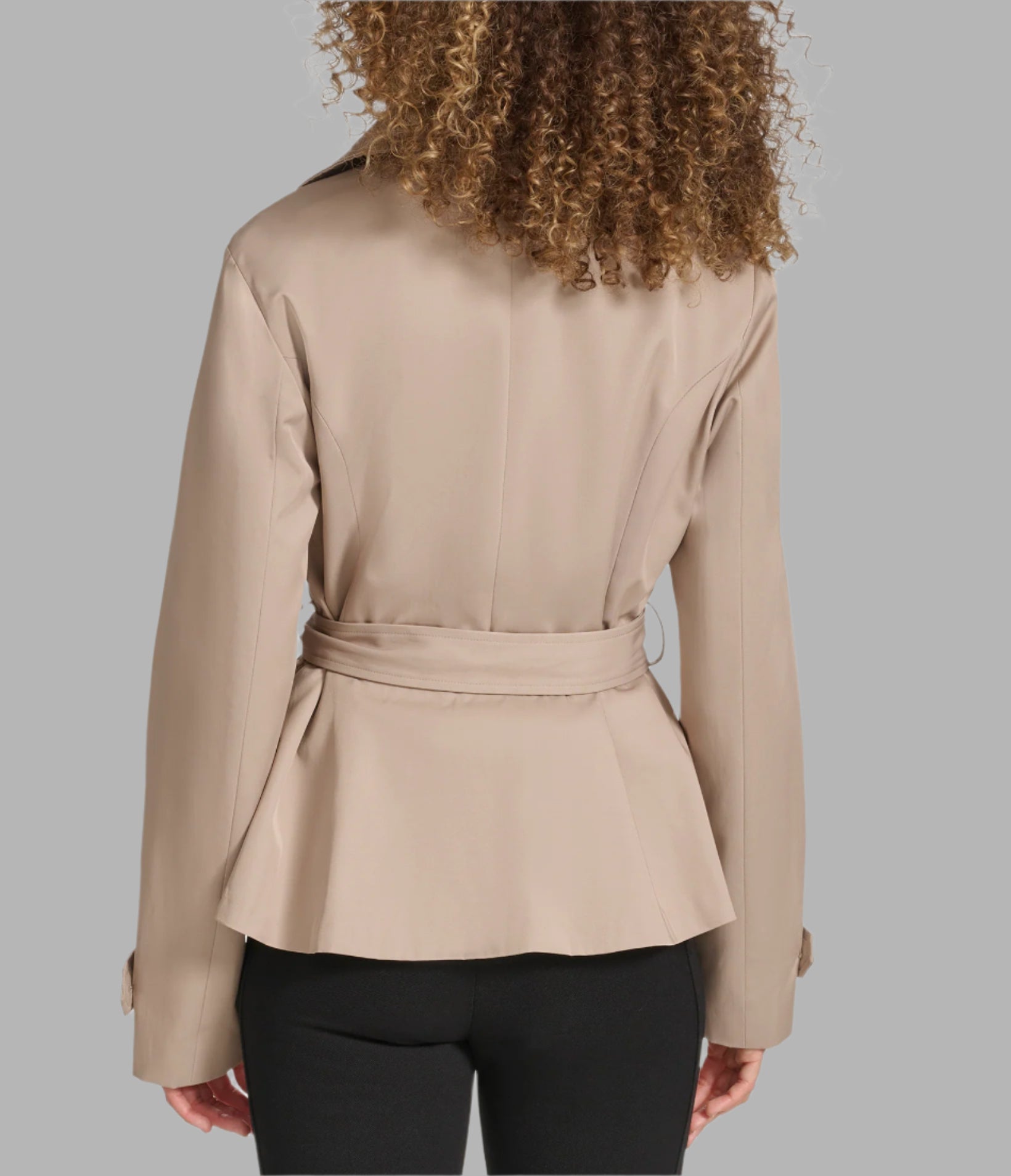 PEPLUM TRENCH View 2 | Women's Clothing PEPLUM TRENCH View 2 | Women's Clothing