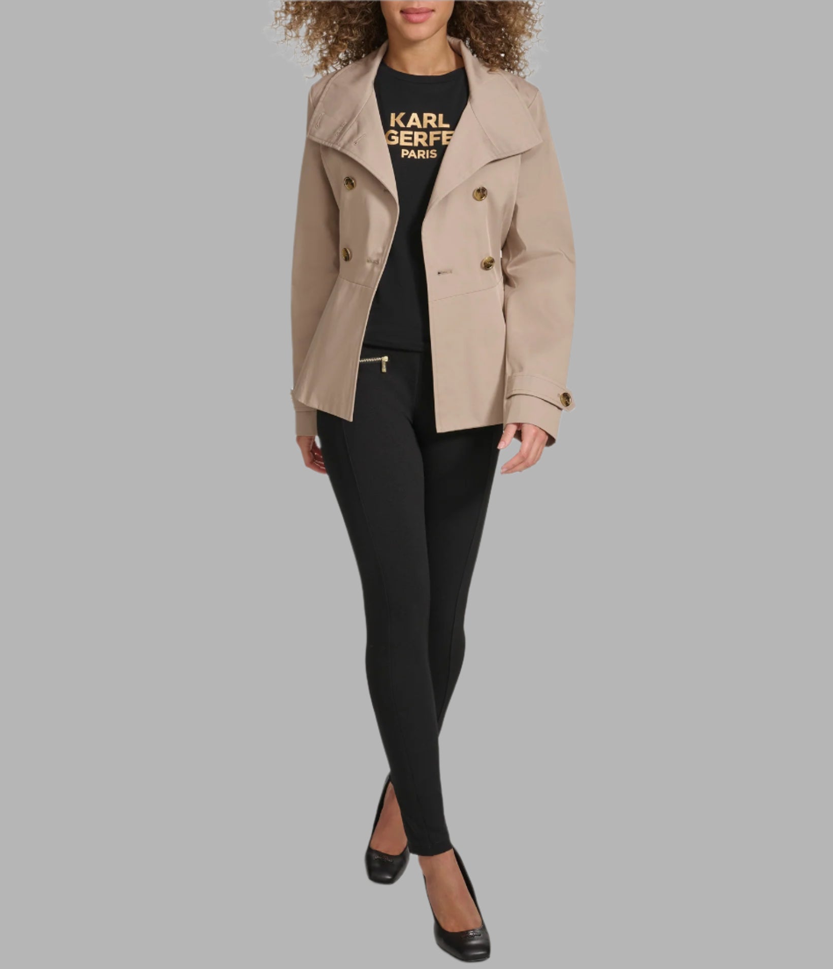 PEPLUM TRENCH VIEW 7 | Women's Clothing PEPLUM TRENCH VIEW 7 | Women's Clothing