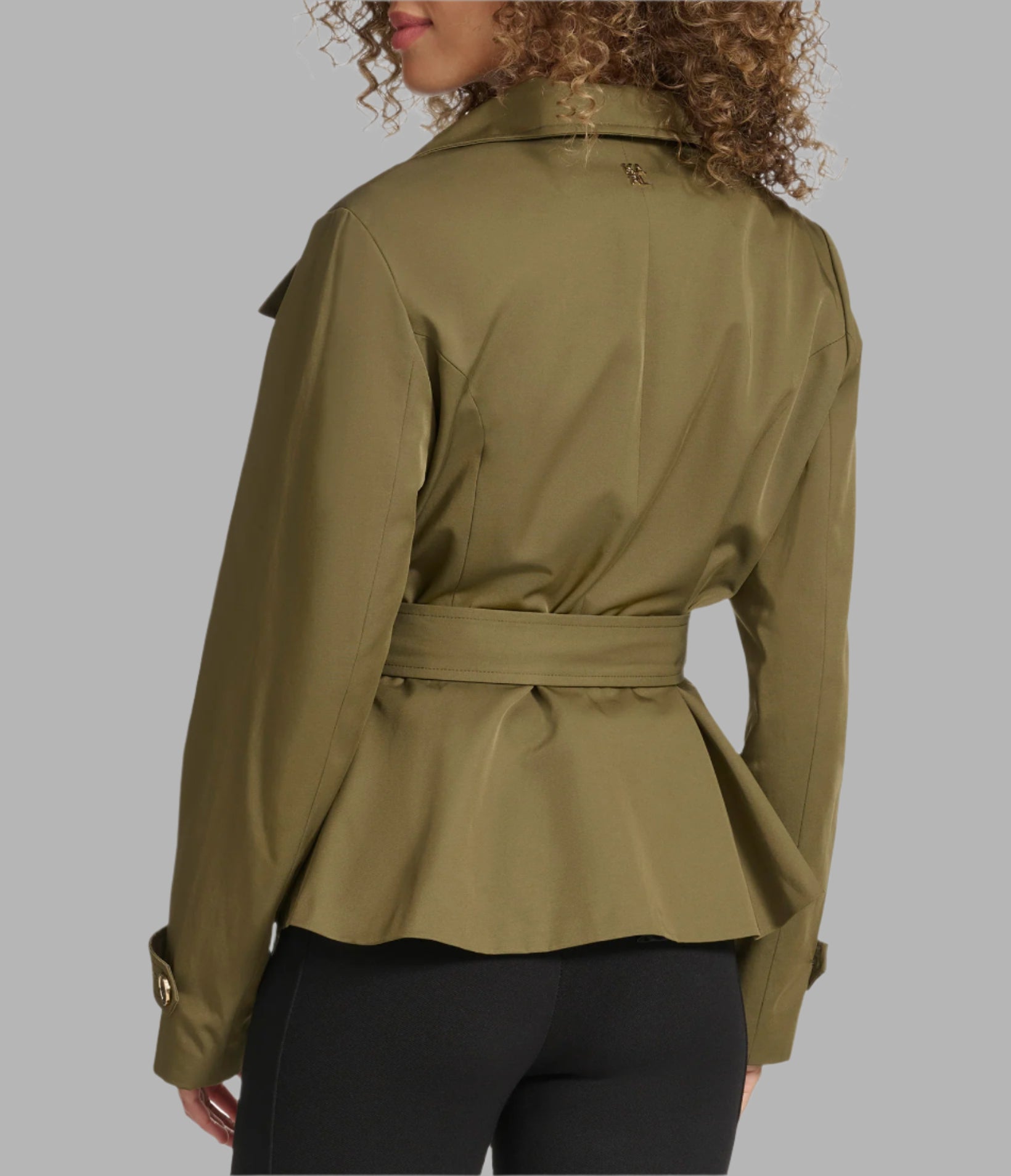 PEPLUM TRENCH View 2 | Women's Clothing Sale PEPLUM TRENCH View 2 | Women's Clothing Sale