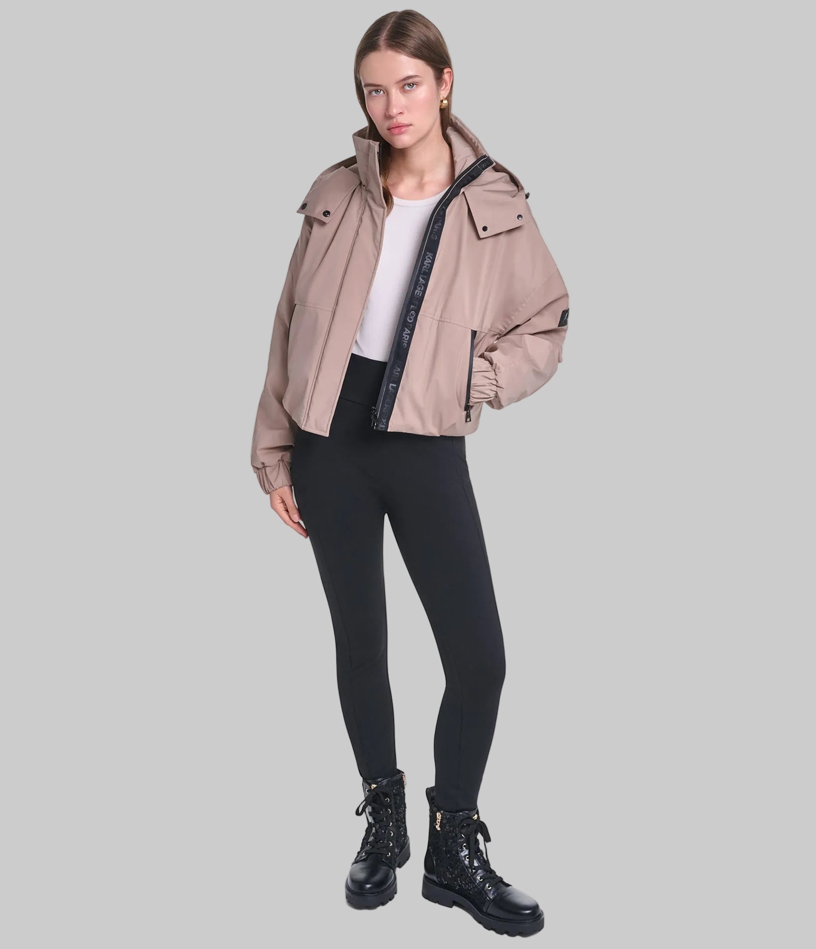 CROPPED LOGO BOMBER VIEW 5 | New Arrivals CROPPED LOGO BOMBER VIEW 5 | New Arrivals