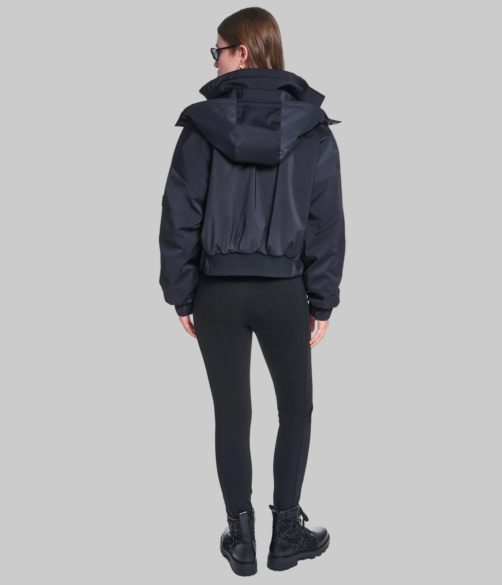 CROPPED LOGO BOMBER VIEW 7 | Women's Clothing CROPPED LOGO BOMBER VIEW 7 | Women's Clothing