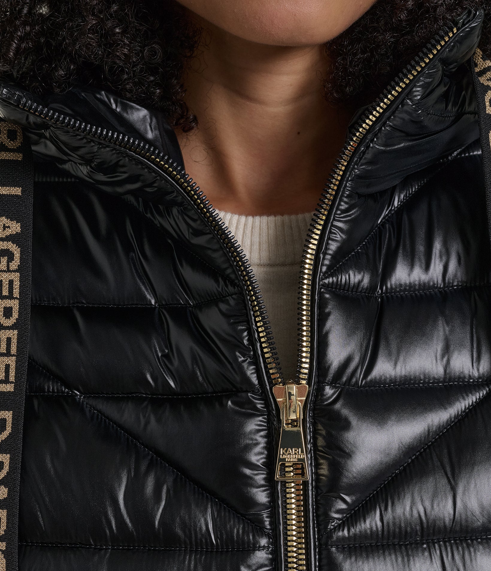 OPP HOODED LOGO PUFFER VEST VIEW 7 OPP HOODED LOGO PUFFER VEST VIEW 7