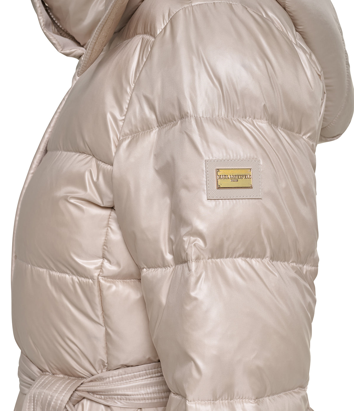 CONTRAST BELTED SHORT PUFFER VIEW 9 CONTRAST BELTED SHORT PUFFER VIEW 9