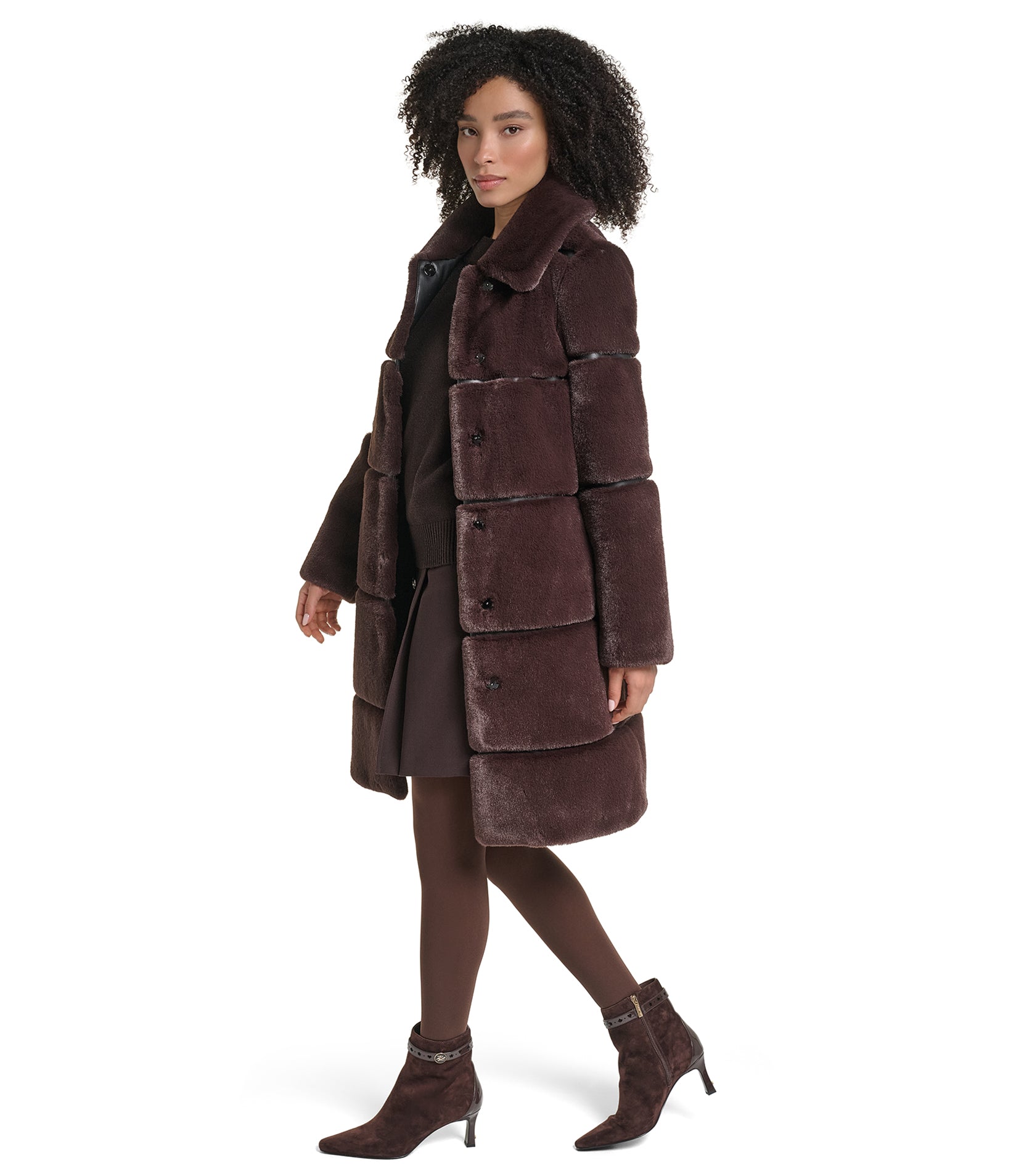 FAUX MINK COAT VIEW 4 FAUX MINK COAT VIEW 4