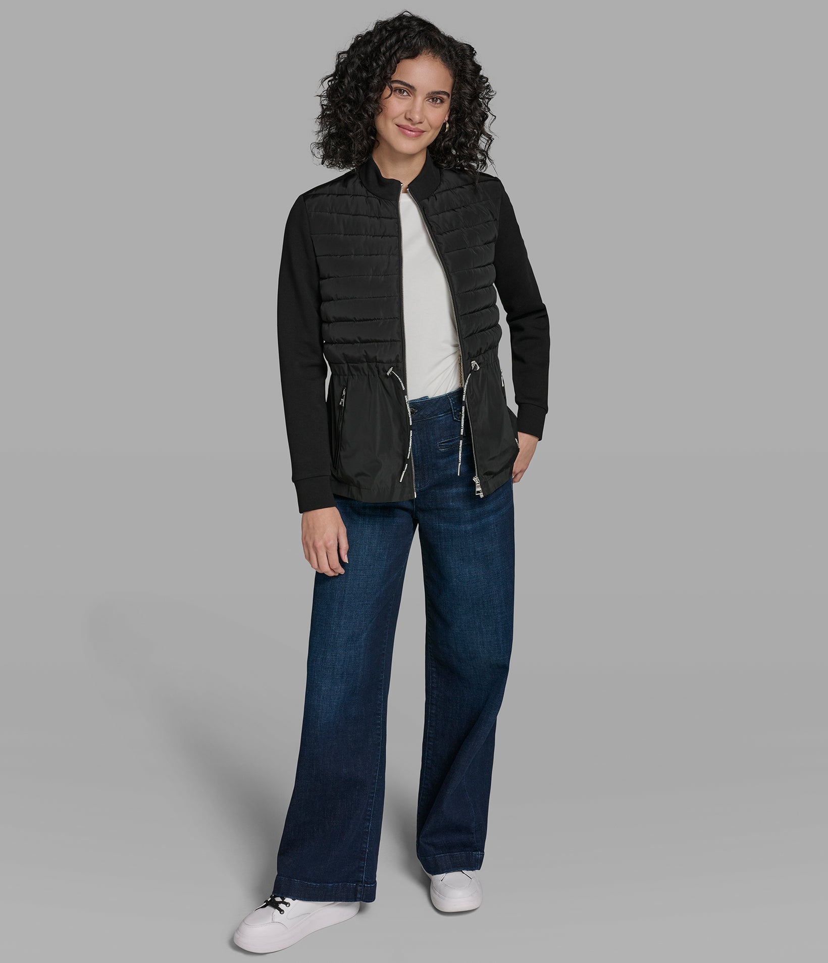 MIXED MEDIA QUILTED JACKET View 1 | Jackets & Coats MIXED MEDIA QUILTED JACKET View 1 | Jackets & Coats