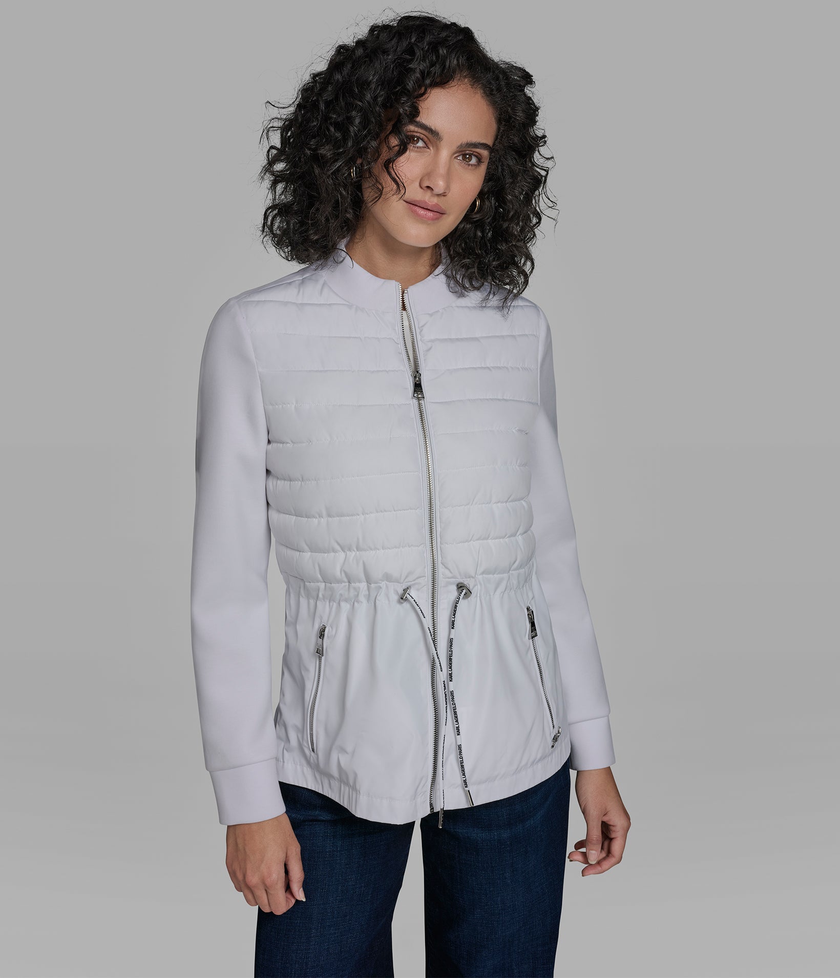 MIXED MEDIA QUILTED JACKET View 1 | Jackets & Coats MIXED MEDIA QUILTED JACKET View 1 | Jackets & Coats