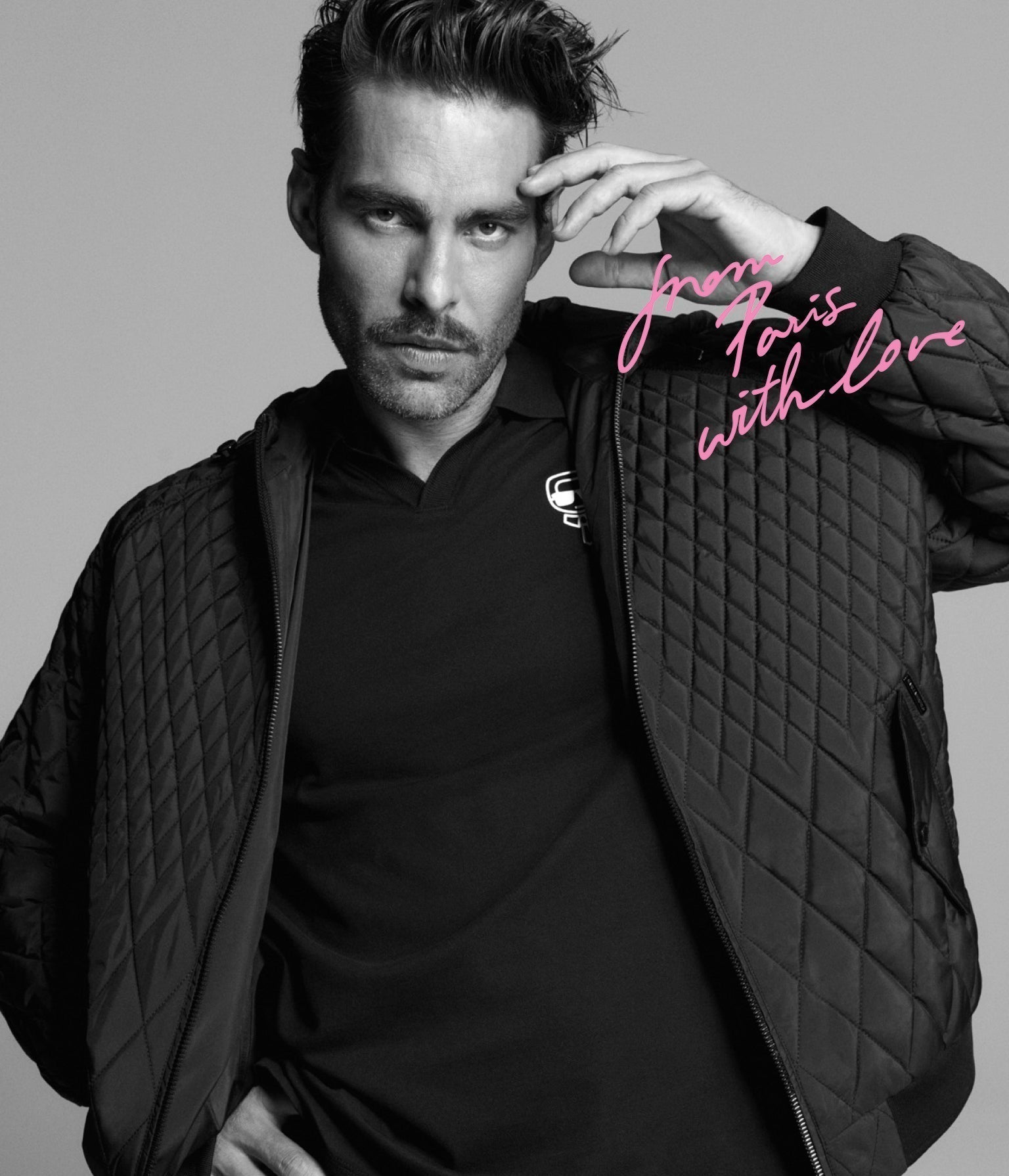 HOODED QUILTED BOMBER JACKET VIEW 6 HOODED QUILTED BOMBER JACKET VIEW 6