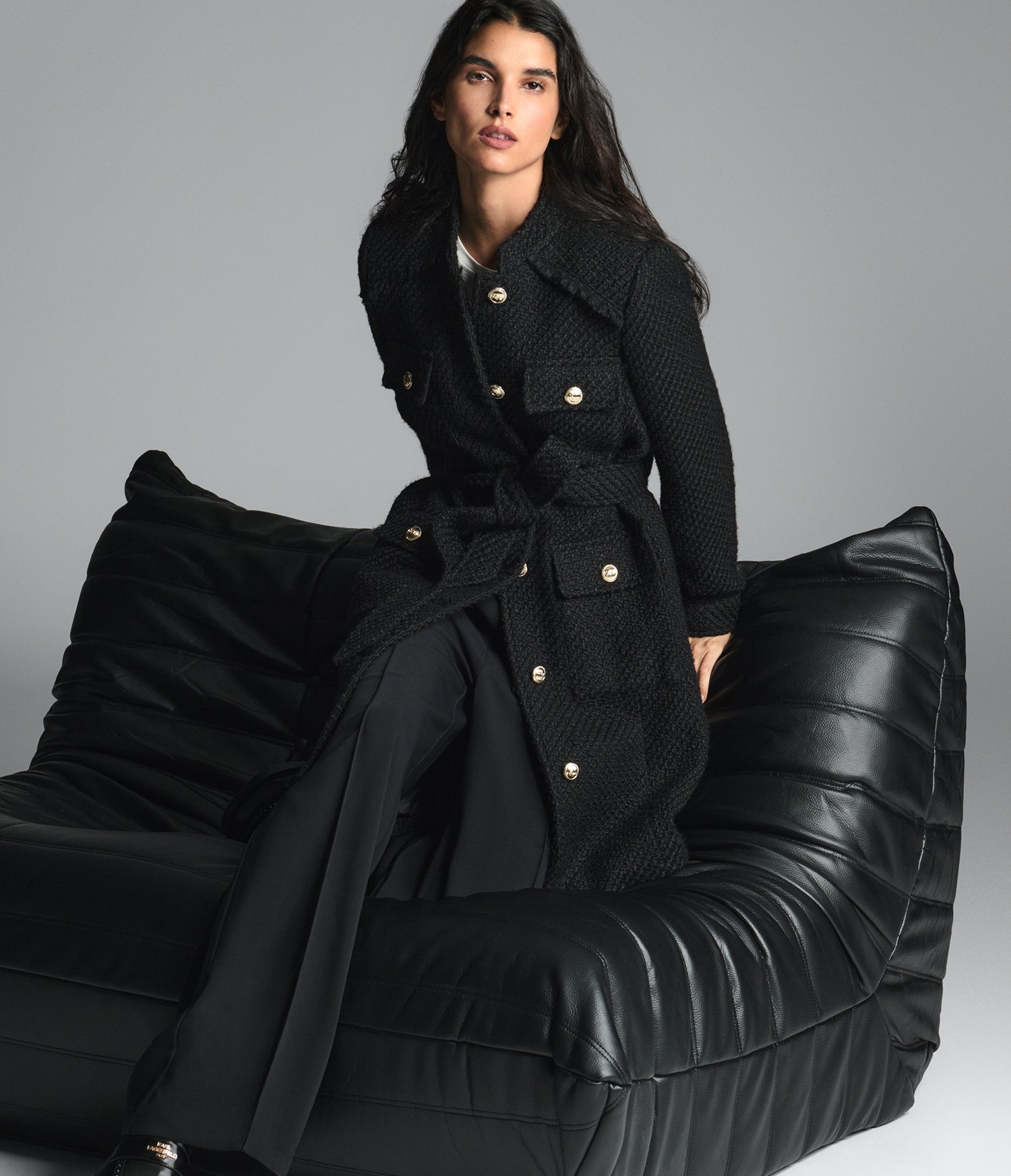 TWEED BELTED TOPPER VIEW 4 | Women's Clothing TWEED BELTED TOPPER VIEW 4 | Women's Clothing