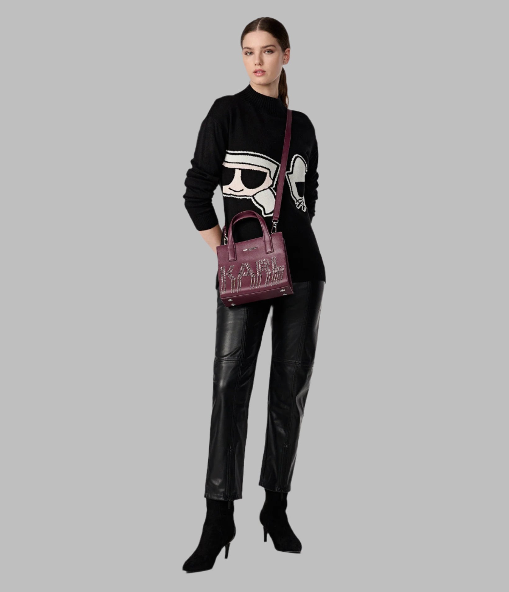 NOUVEAU SMALL GROMMET TOTE VIEW 5 | Dress and Handbag Essentials NOUVEAU SMALL GROMMET TOTE VIEW 5 | Dress and Handbag Essentials