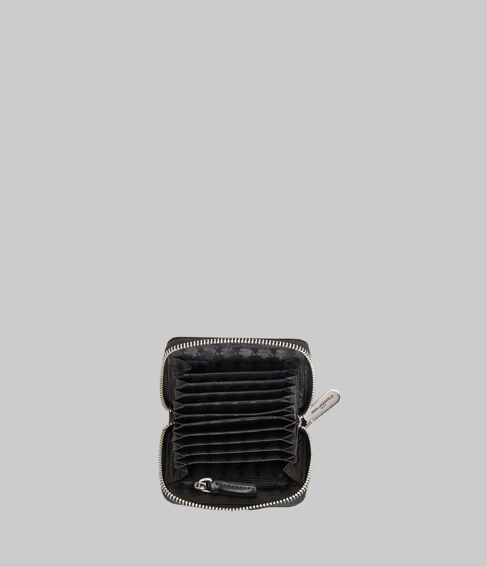 KARL SMALL ZIP AROUND WALLET VIEW 4 | Trending Now KARL SMALL ZIP AROUND WALLET VIEW 4 | Trending Now