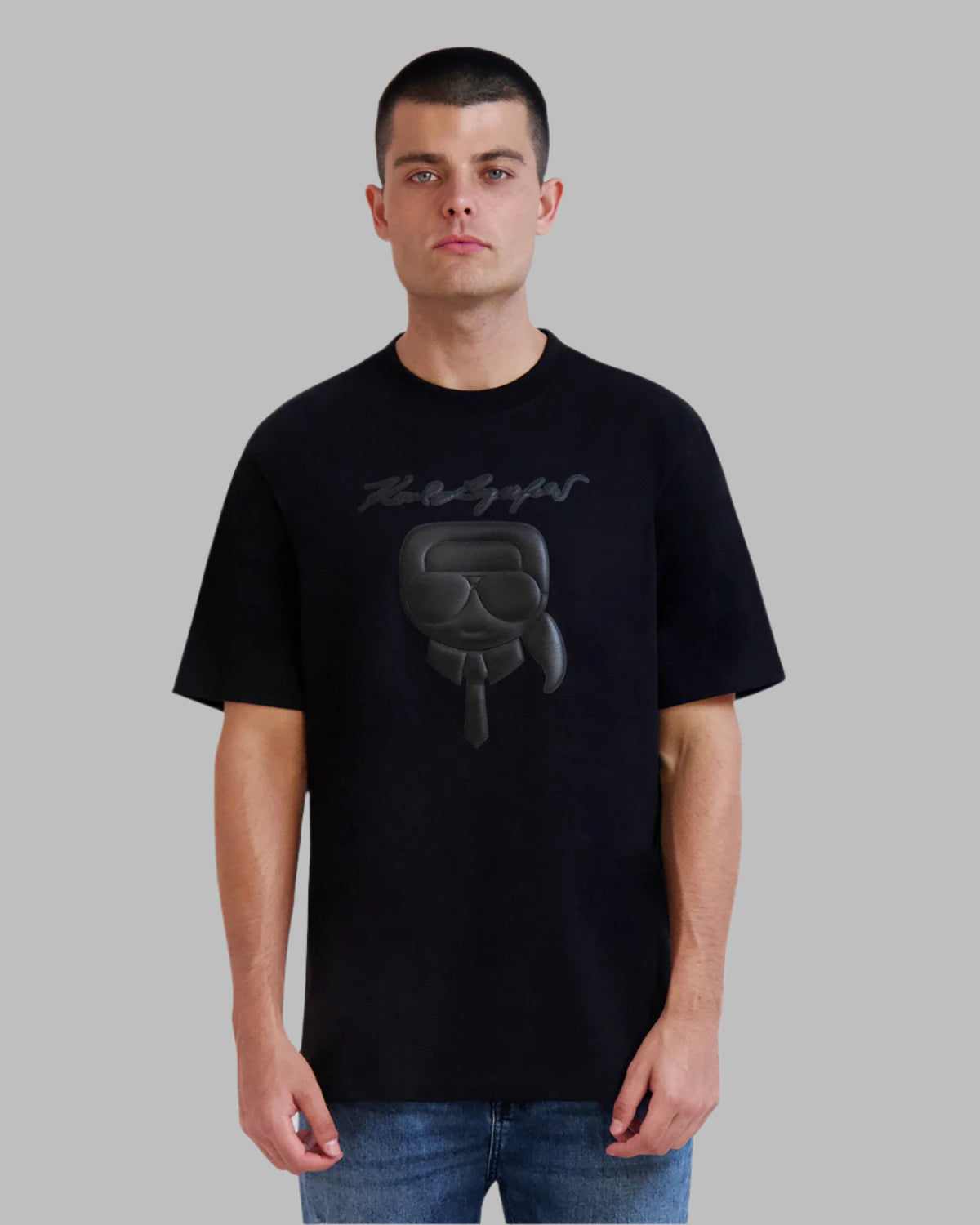RUBBERIZED KARL HEAD TEE View 1 | Products RUBBERIZED KARL HEAD TEE View 1 | Products