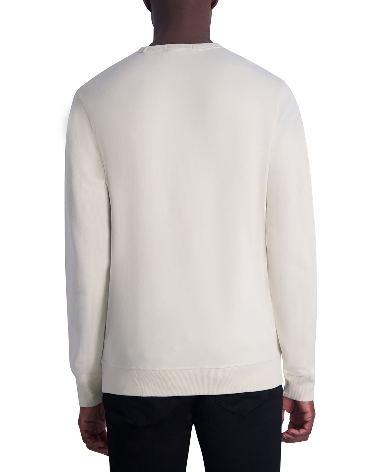 FRENCH TERRY SWEATSHIRT WITH SQUARE LOGO