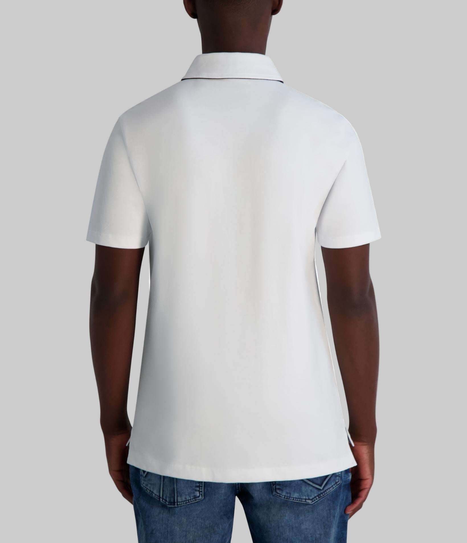 LOGO POLO WITH PLACKET DETAIL View 2 | Gifts For Him LOGO POLO WITH PLACKET DETAIL View 2 | Gifts For Him