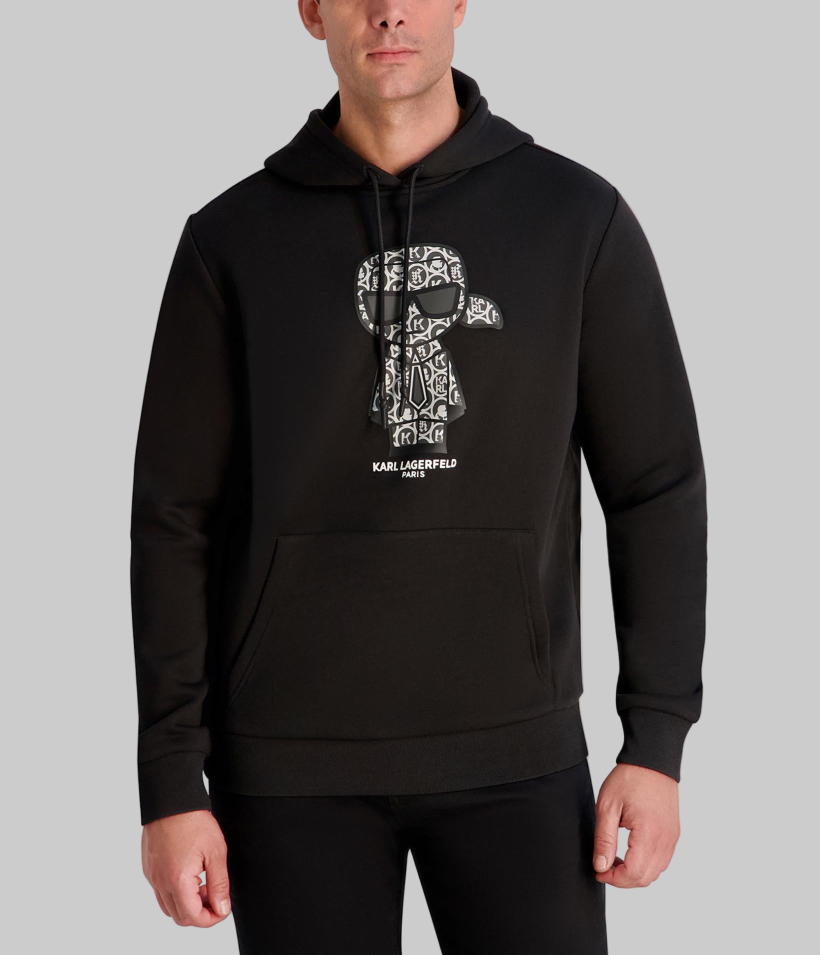 MONOGRAM KARL FLEECE HOODIE View 1 | Men's Clothing MONOGRAM KARL FLEECE HOODIE View 1 | Men's Clothing