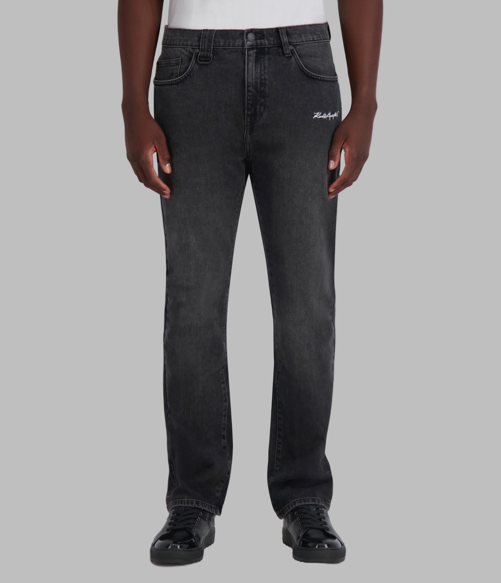 MID-RISE LOGO-EMBROIDERED BOOTCUT JEAN View 1 | Products MID-RISE LOGO-EMBROIDERED BOOTCUT JEAN View 1 | Products