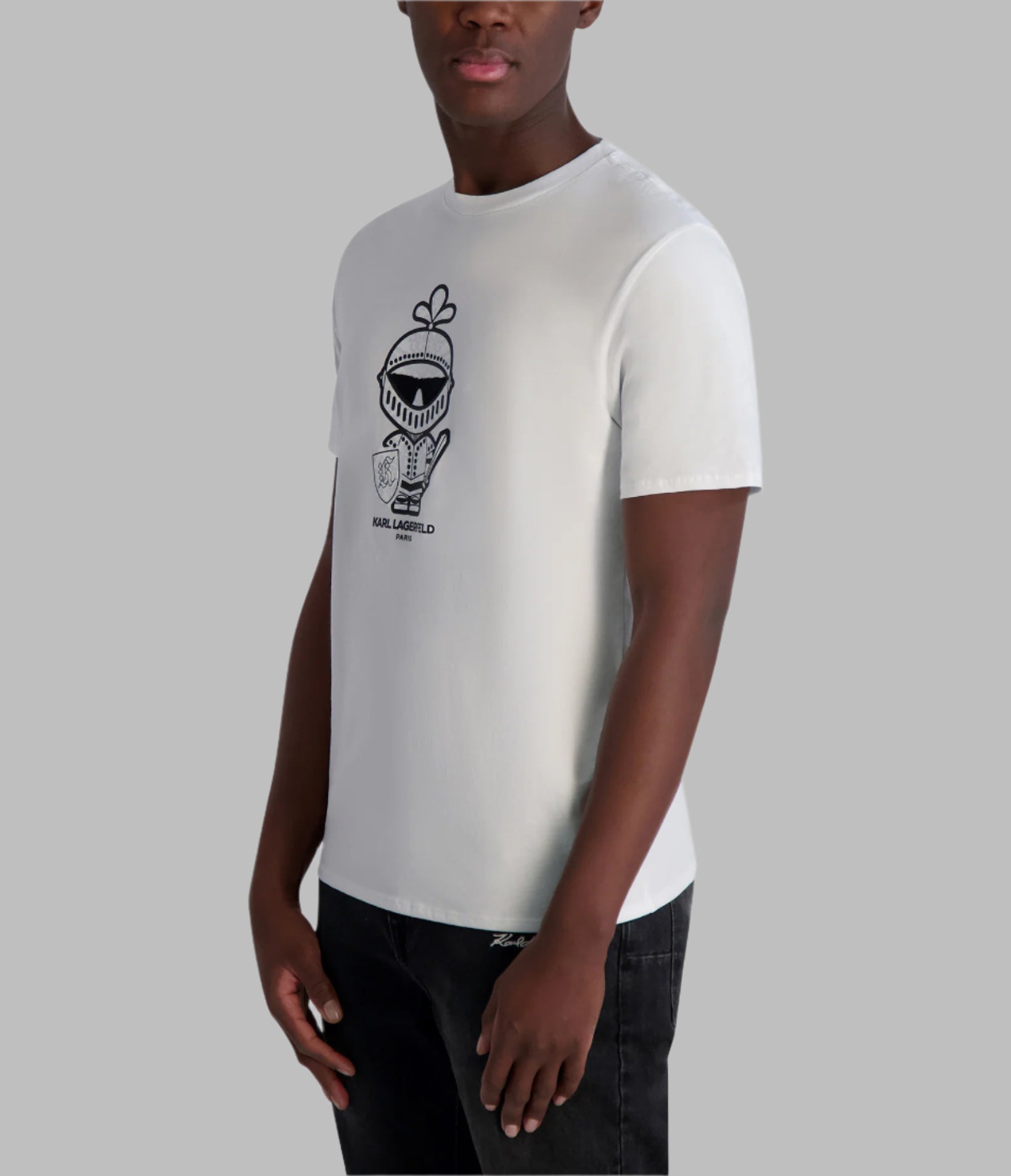 TEXTURED KARL ARMOUR TEE View 2 | Men's Sale TEXTURED KARL ARMOUR TEE View 2 | Men's Sale