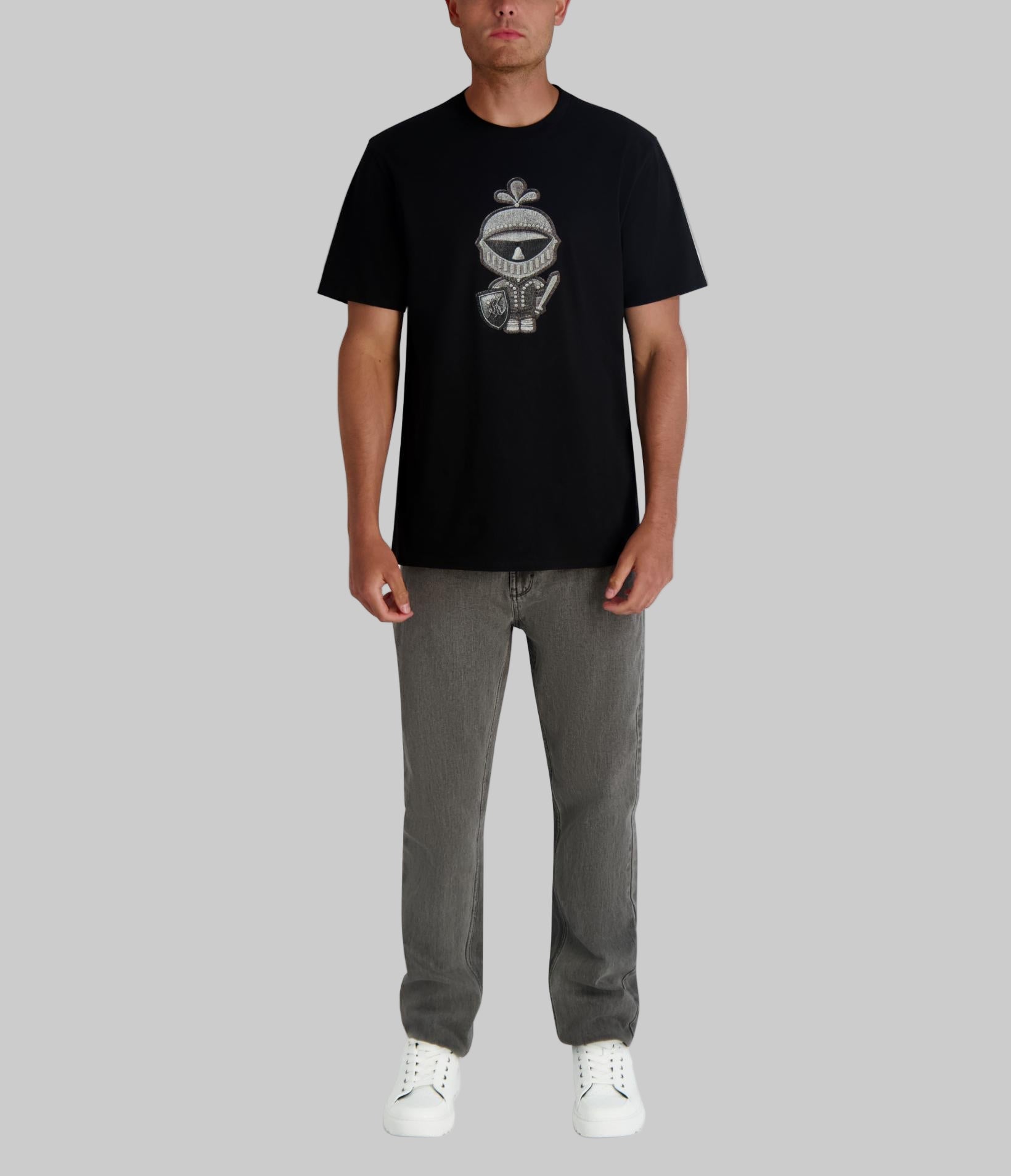 KARL ARMOUR EMBROIDERED TEE VIEW 4 KARL ARMOUR EMBROIDERED TEE VIEW 4