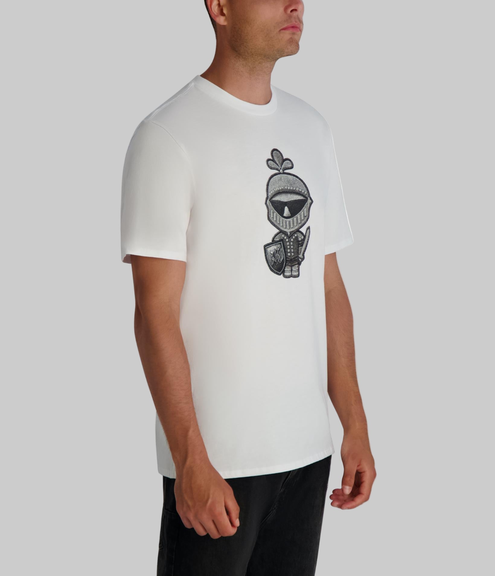 KARL ARMOUR EMBROIDERED TEE VIEW 4 KARL ARMOUR EMBROIDERED TEE VIEW 4
