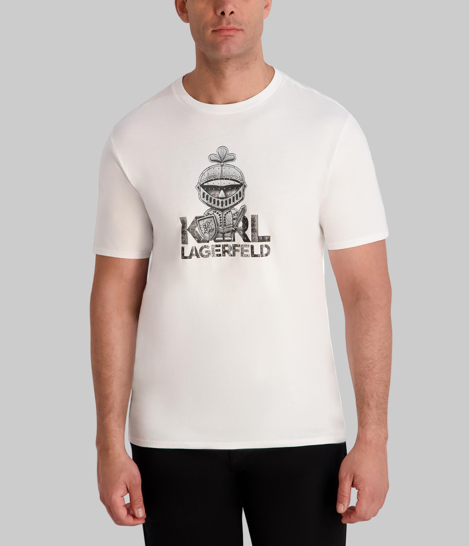 ARMOR KARL WITH SIGNATURE SHIELD TEE View 1 | Men's Tees & Polos ARMOR KARL WITH SIGNATURE SHIELD TEE View 1 | Men's Tees & Polos