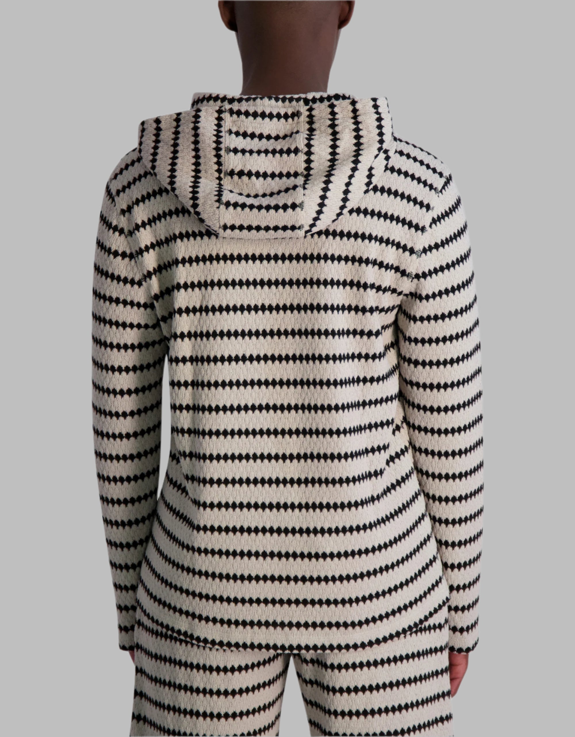 JACQUARD STRIPE LONG SLEEVE VIEW 2 JACQUARD STRIPE LONG SLEEVE VIEW 2