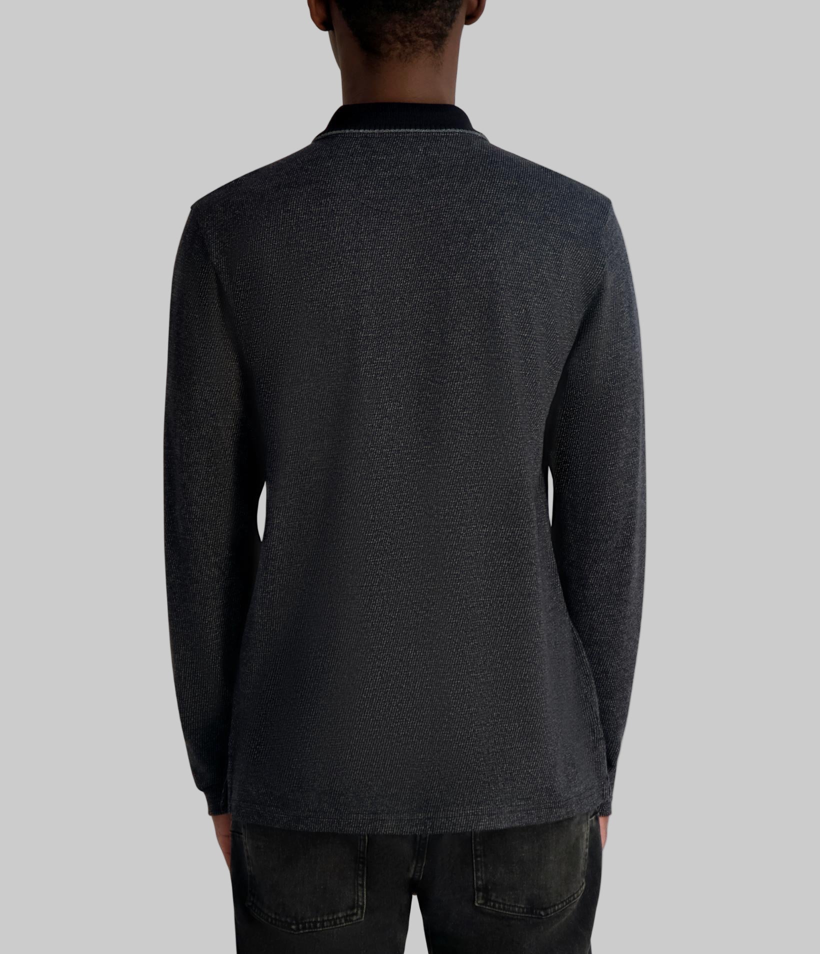 LONG SLEEVE QUARTER ZIP POLO VIEW 2 LONG SLEEVE QUARTER ZIP POLO VIEW 2