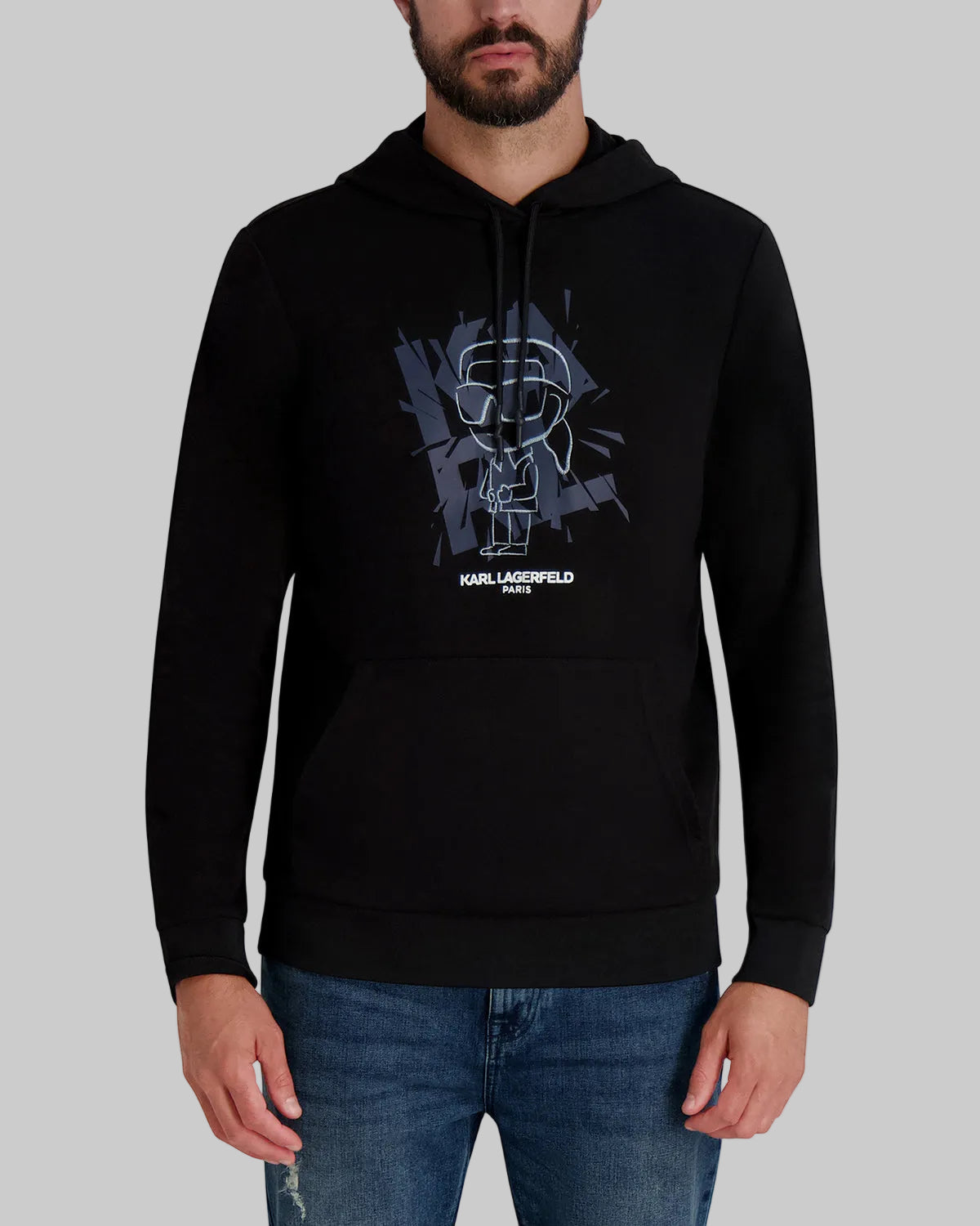 KARL BROKEN GLASS HOODIE View 1 | Products KARL BROKEN GLASS HOODIE View 1 | Products