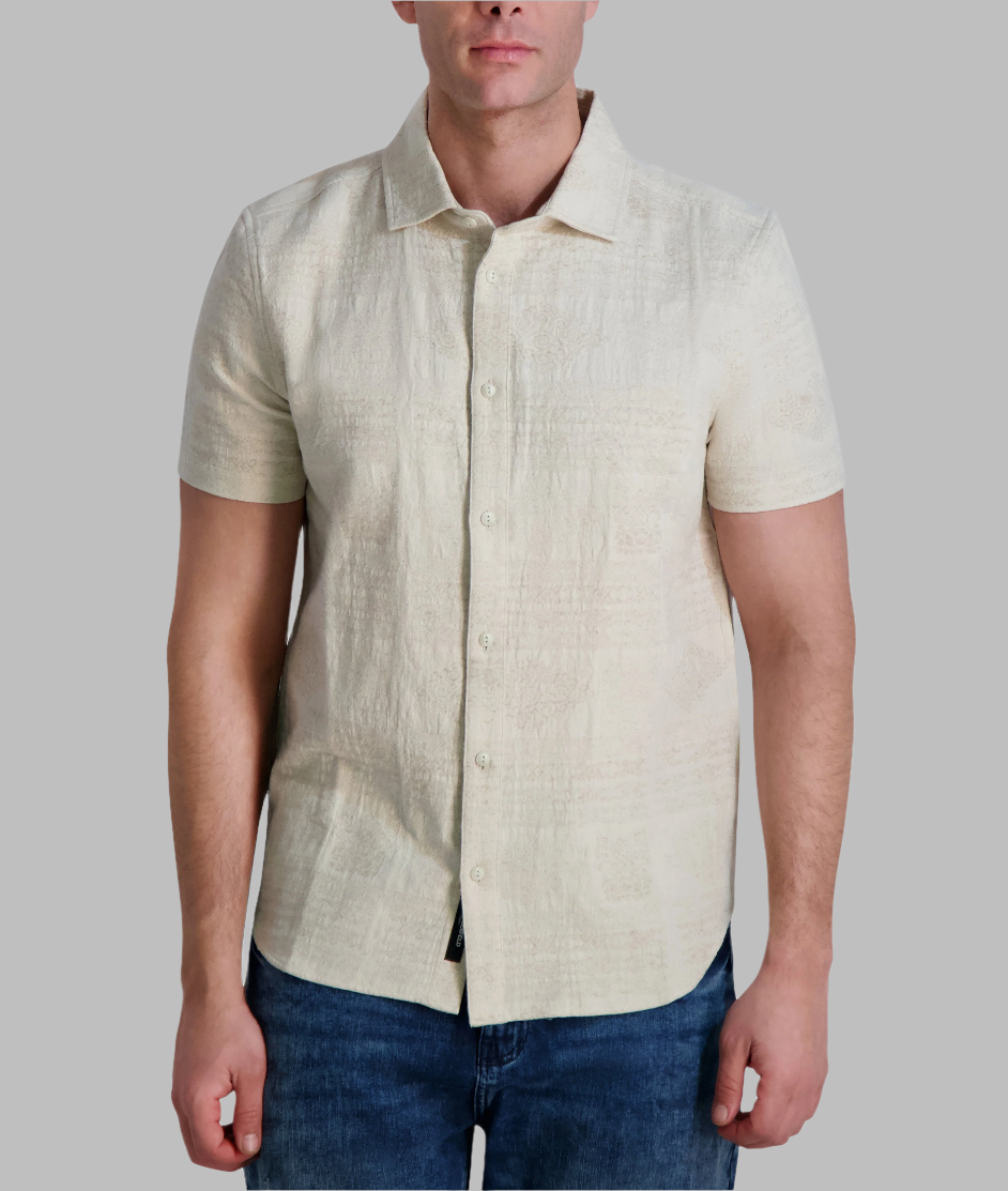 SHORT SLEEVE BUTTON FRONT SHIRT View 1 | Products SHORT SLEEVE BUTTON FRONT SHIRT View 1 | Products