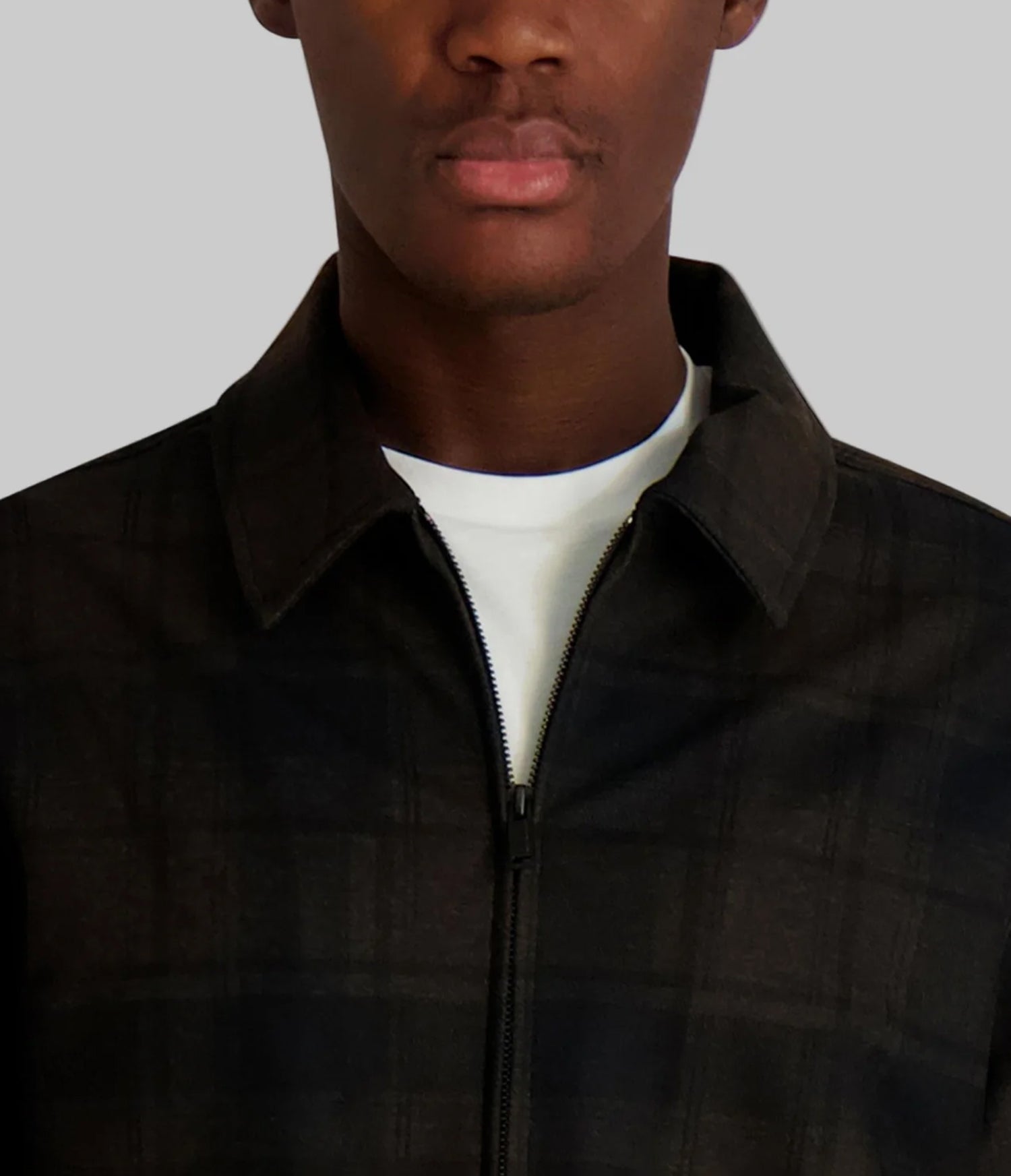 LONG SLEEVE ZIP FRONT SHIRT JACKET VIEW 5 | Men's Clothing LONG SLEEVE ZIP FRONT SHIRT JACKET VIEW 5 | Men's Clothing