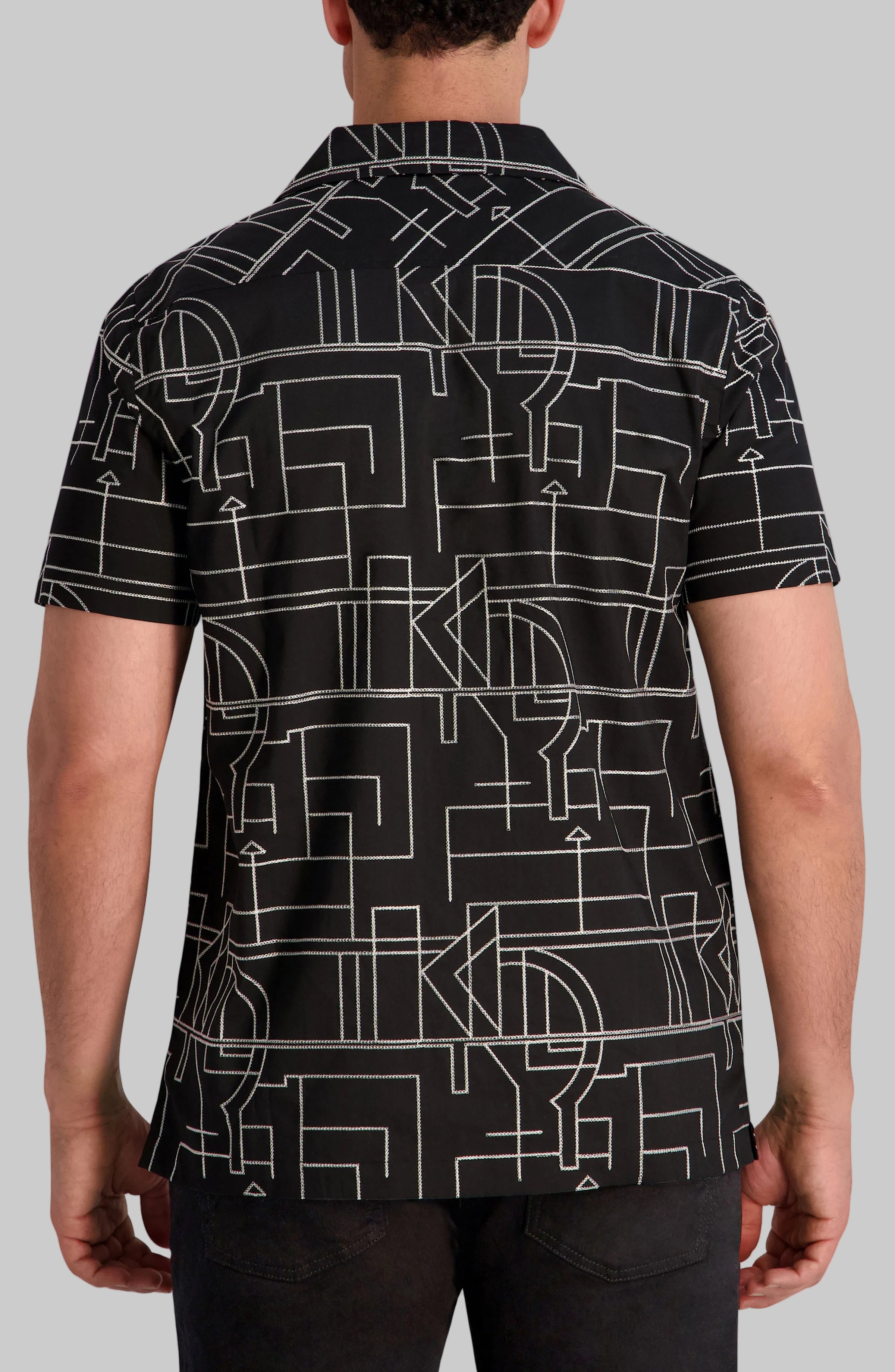 SHORT SLEEVE CAMP SHIRT VIEW 2 SHORT SLEEVE CAMP SHIRT VIEW 2