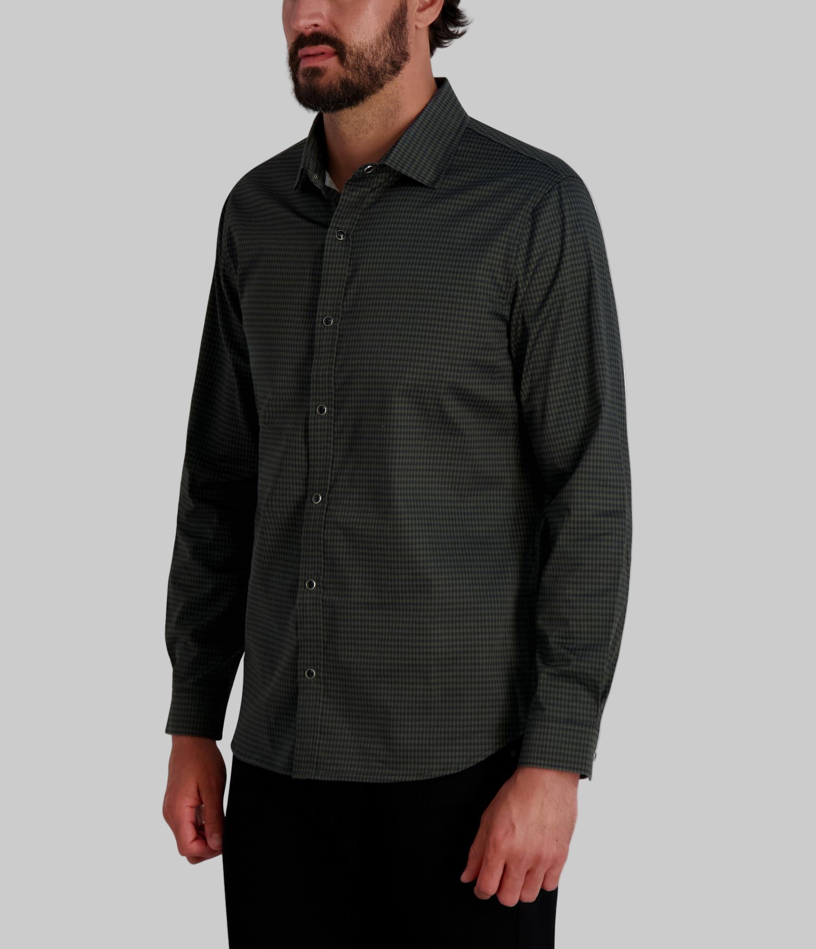 KARL TOOTH PRINT SHIRT VIEW 3 KARL TOOTH PRINT SHIRT VIEW 3