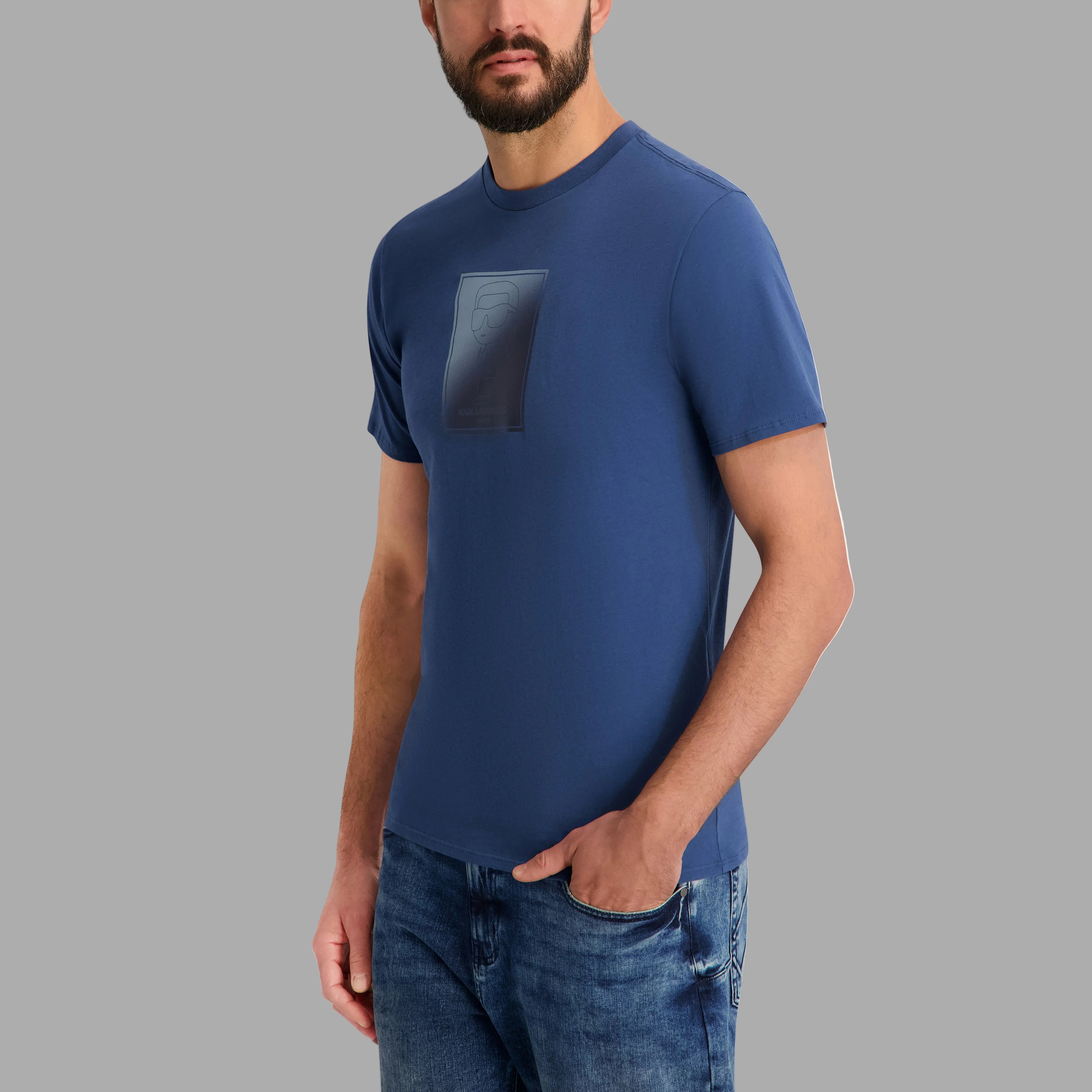 OMBRE SQUARE KARL TEE View 2 | Men's Clothing OMBRE SQUARE KARL TEE View 2 | Men's Clothing