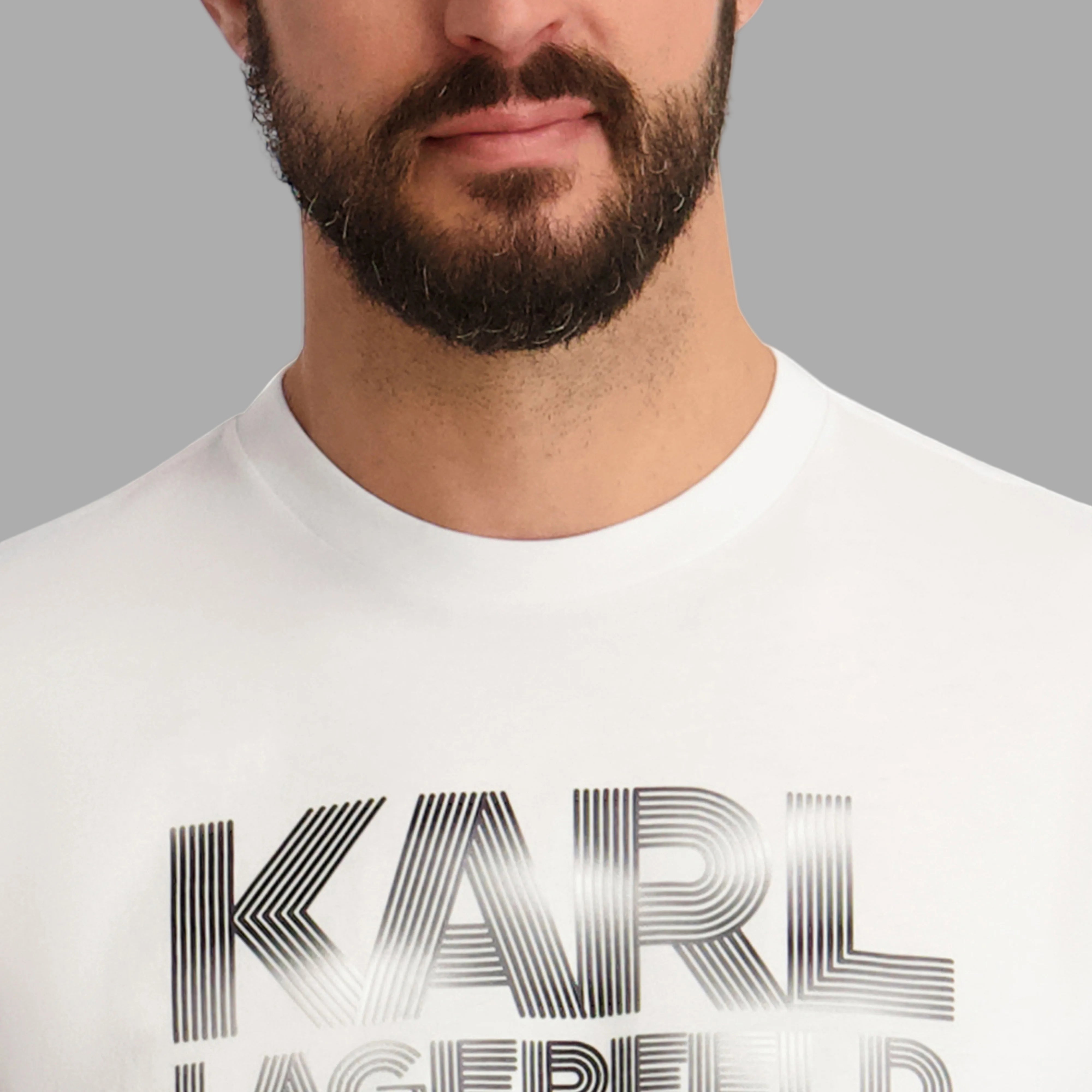 RUBBERIZED LARGE KARL LOGO GRAPHIC TEE VIEW 5 | Men's Clothing RUBBERIZED LARGE KARL LOGO GRAPHIC TEE VIEW 5 | Men's Clothing
