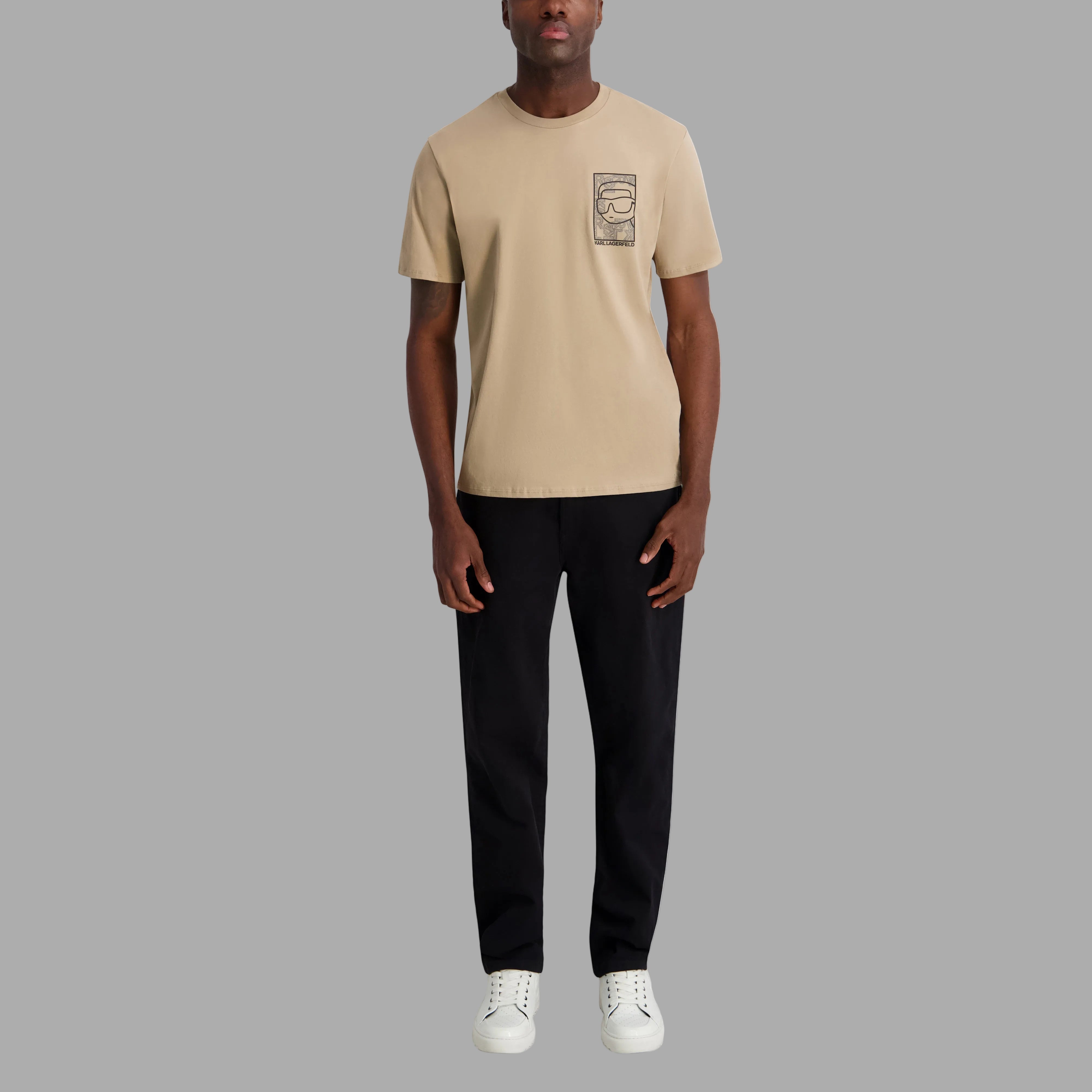 OUTLINED KARL CAMEO TEE VIEW 4 | Men's Clothing OUTLINED KARL CAMEO TEE VIEW 4 | Men's Clothing