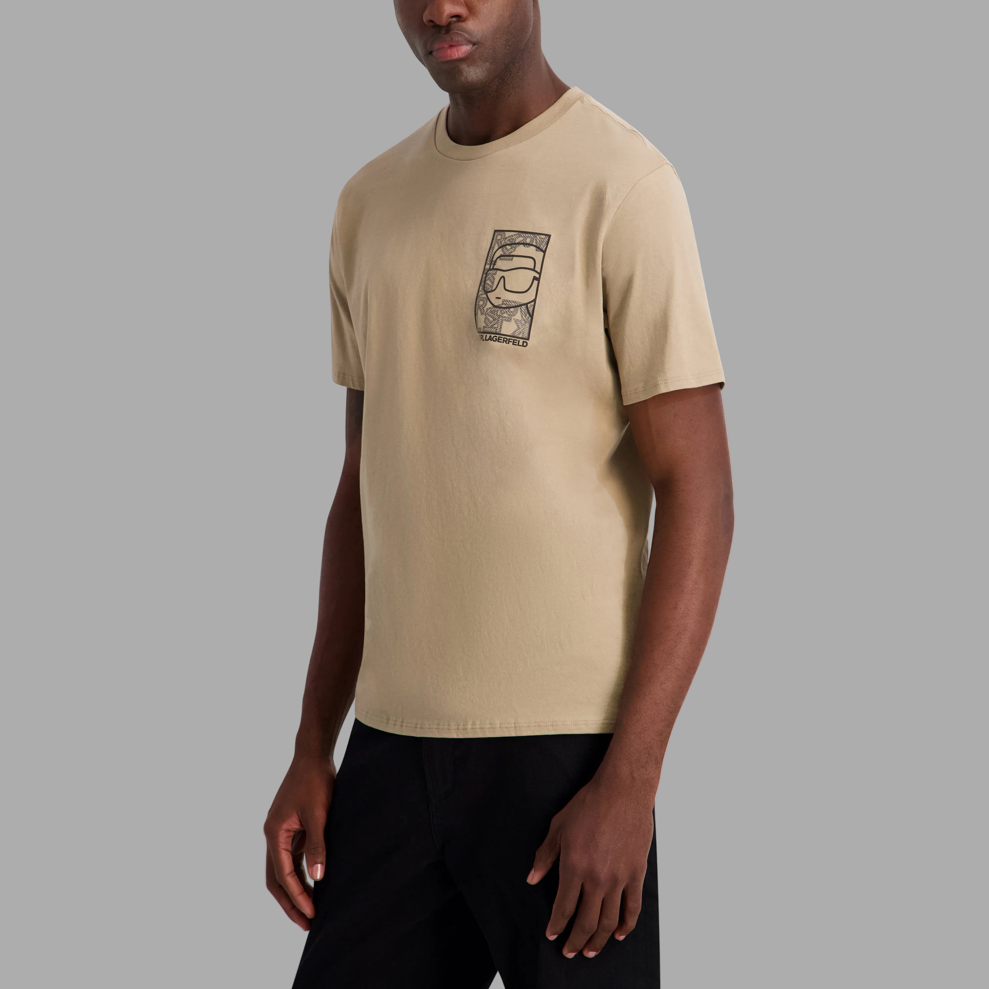OUTLINED KARL CAMEO TEE VIEW 3 | Men's Clothing OUTLINED KARL CAMEO TEE VIEW 3 | Men's Clothing