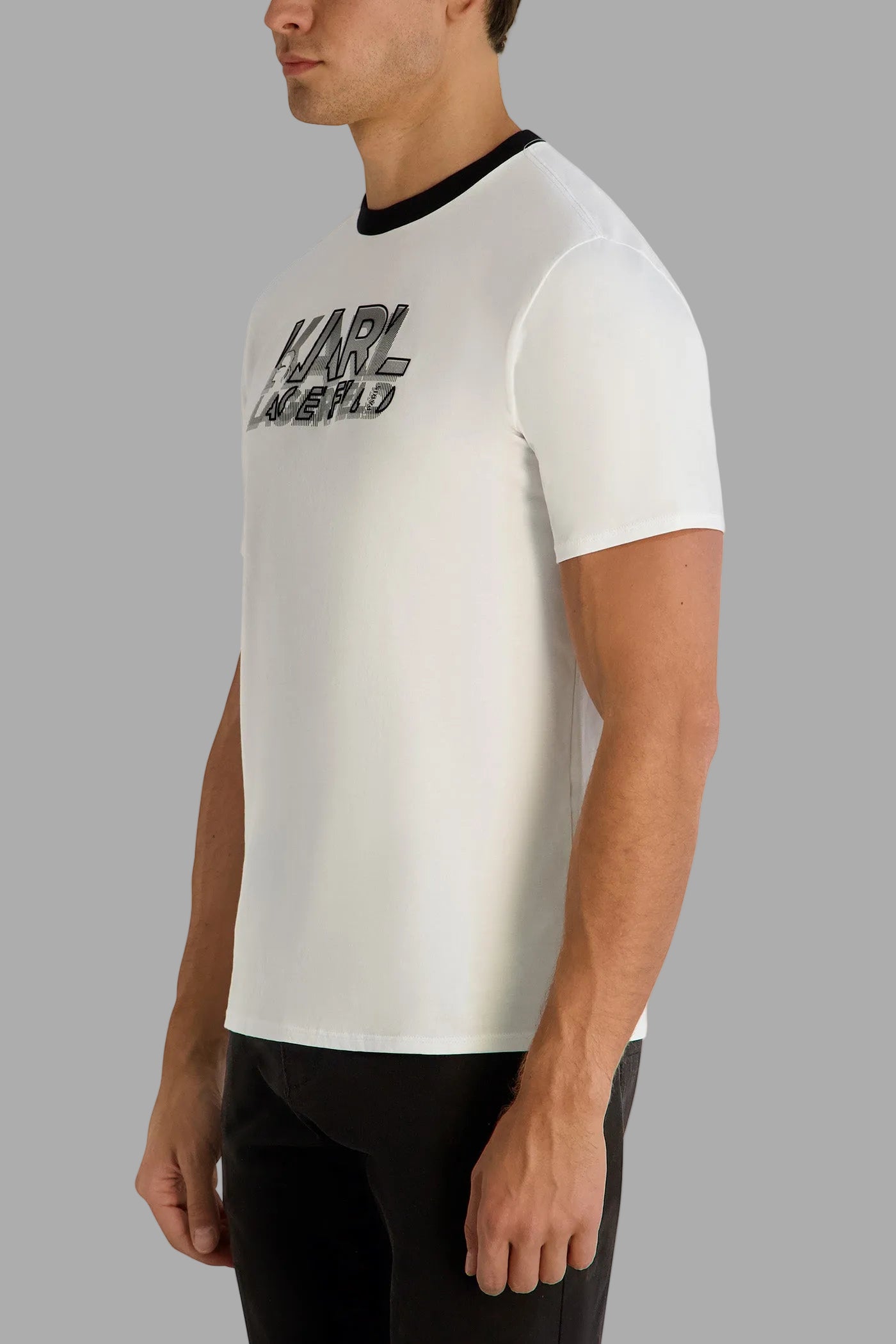 RAISED THUMB PRINT KARL TEE VIEW 3 | Men's Clothing RAISED THUMB PRINT KARL TEE VIEW 3 | Men's Clothing