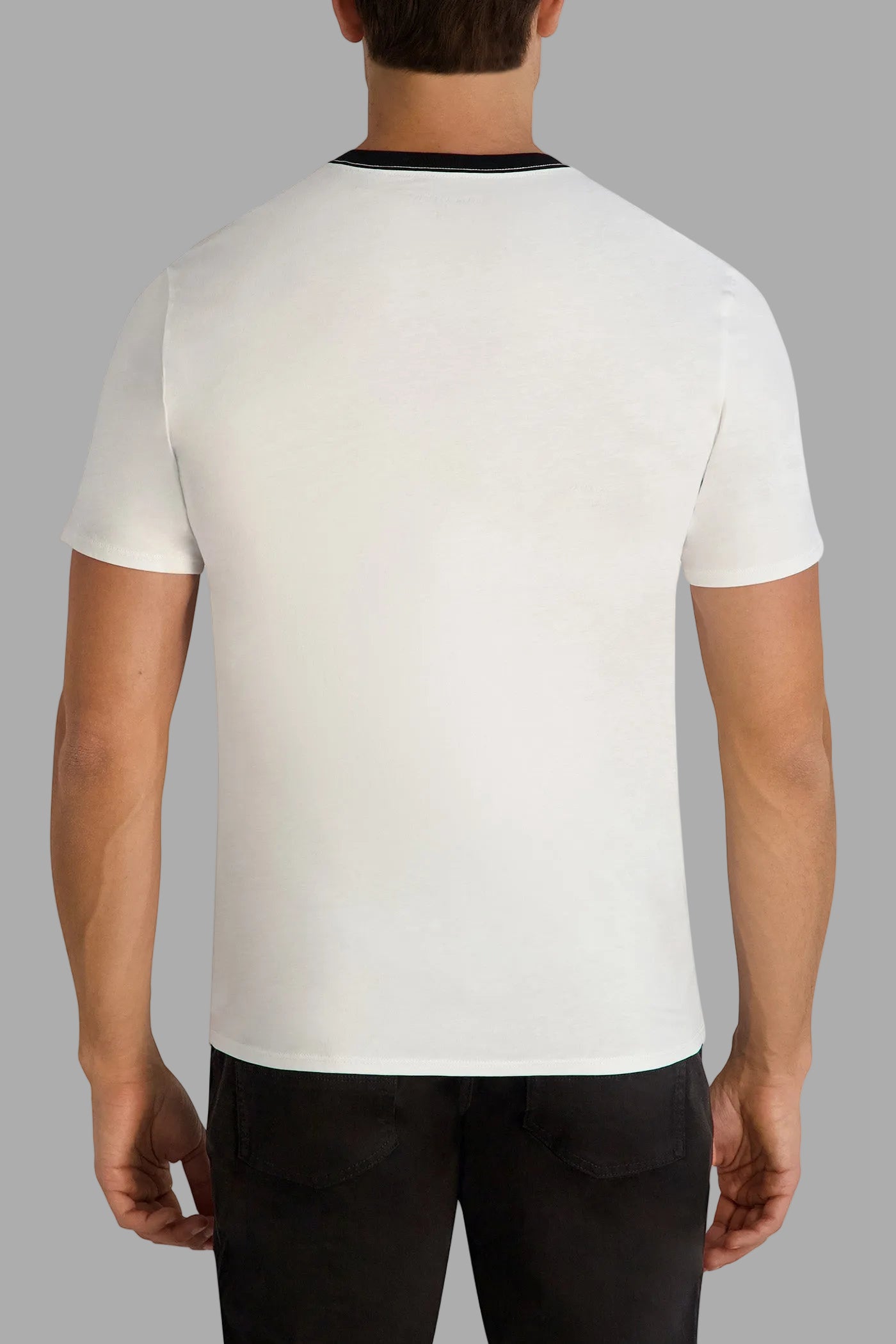 RAISED THUMB PRINT KARL TEE View 2 | Men's Clothing RAISED THUMB PRINT KARL TEE View 2 | Men's Clothing