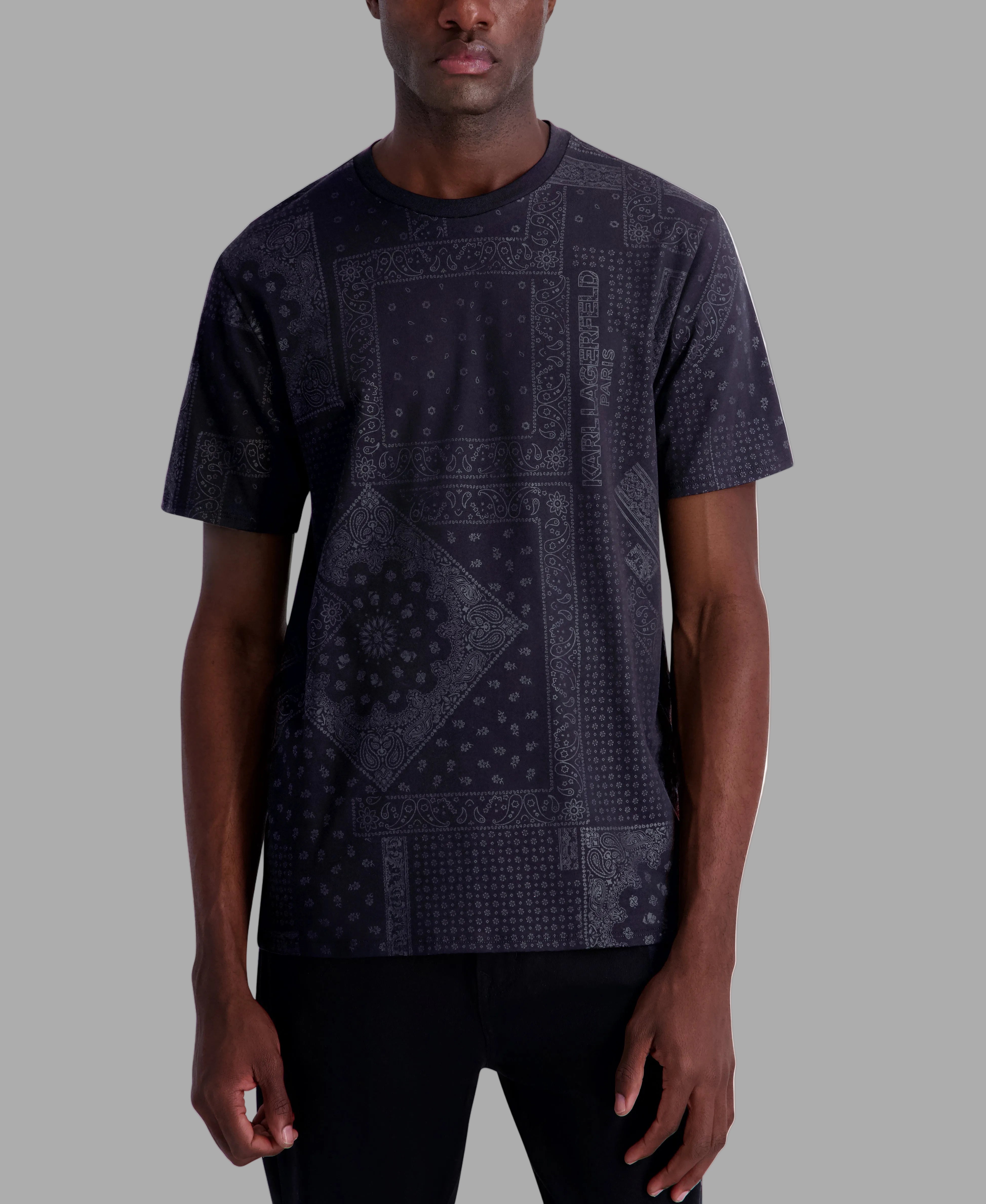 BANDANA PRINT TEE View 1 | Men's Tees & Polos BANDANA PRINT TEE View 1 | Men's Tees & Polos