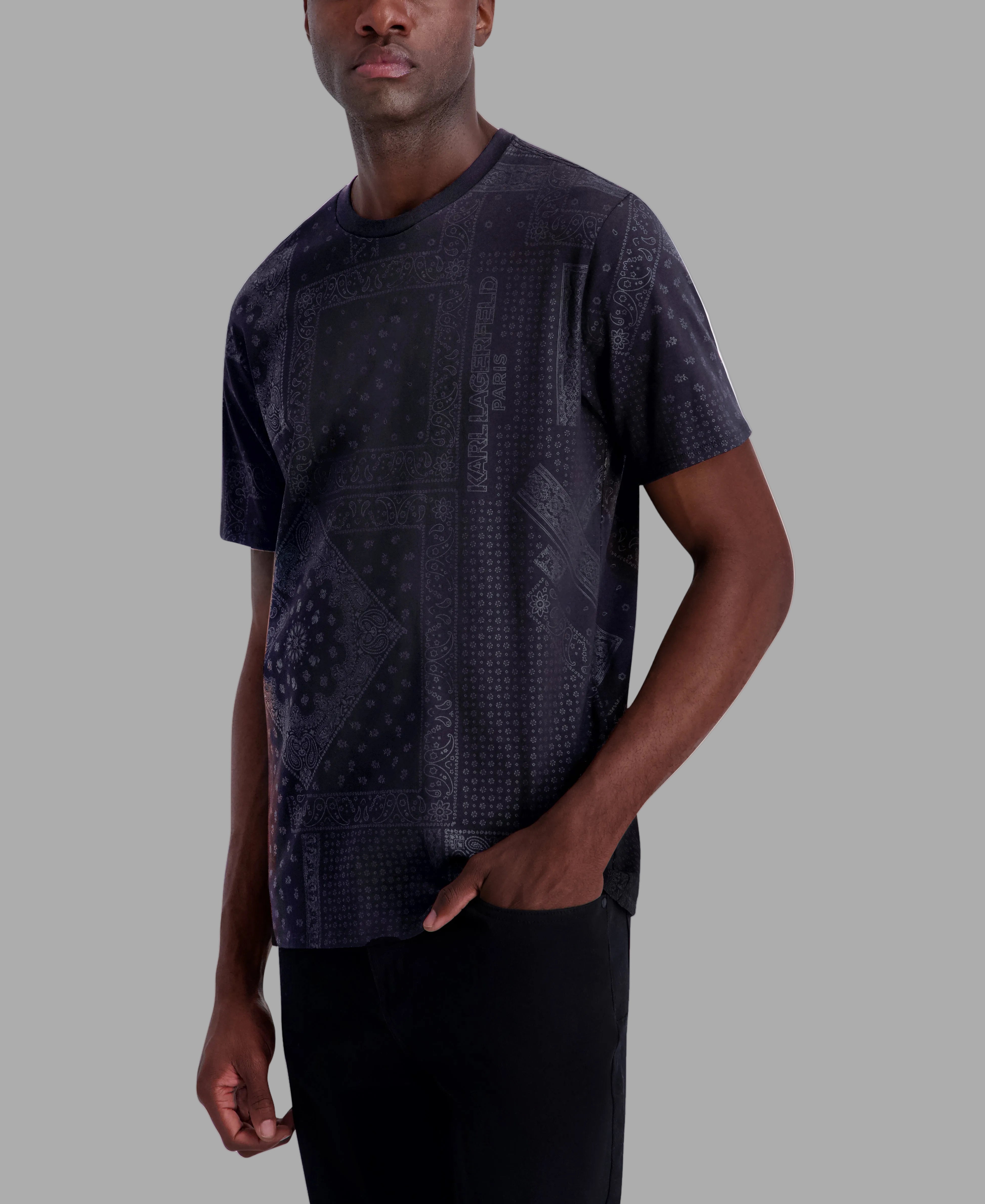 BANDANA PRINT TEE VIEW 3 | Men's Clothing BANDANA PRINT TEE VIEW 3 | Men's Clothing
