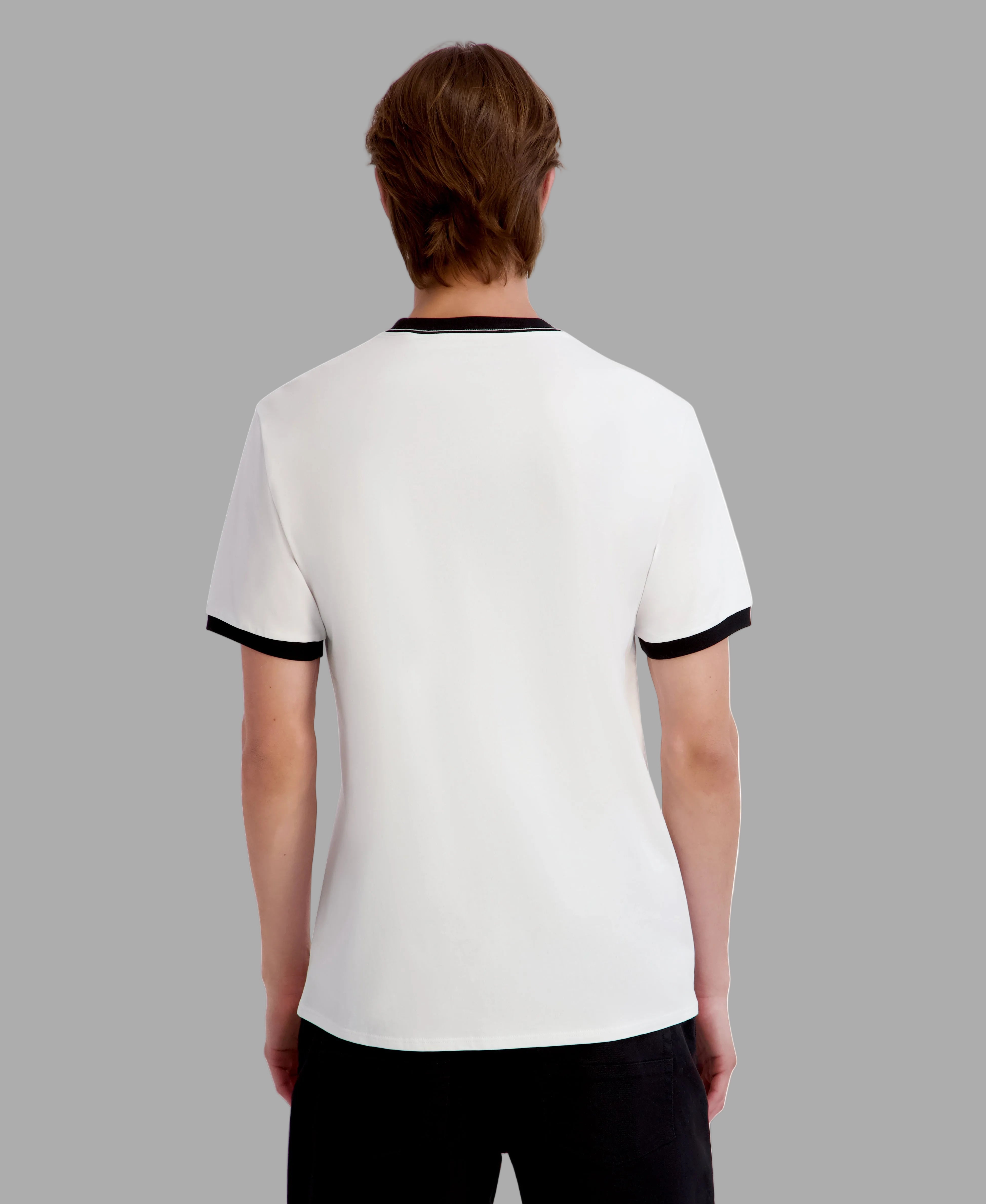 RUBBERIZED LOGO TEE View 2 | Men's Tees & Polos RUBBERIZED LOGO TEE View 2 | Men's Tees & Polos