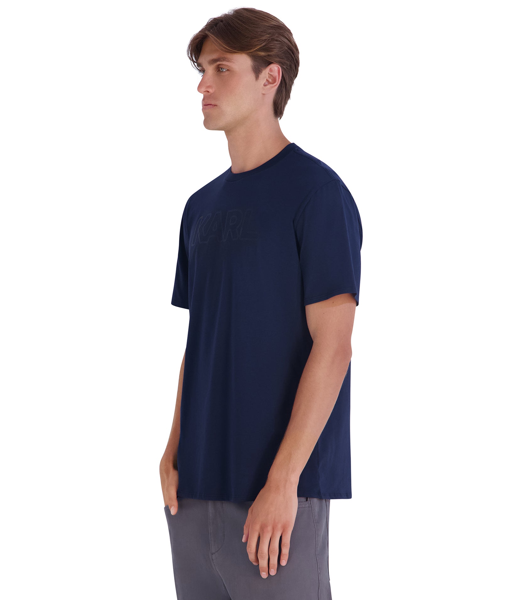 KARL CENTER LOGO TEE VIEW 3 KARL CENTER LOGO TEE VIEW 3