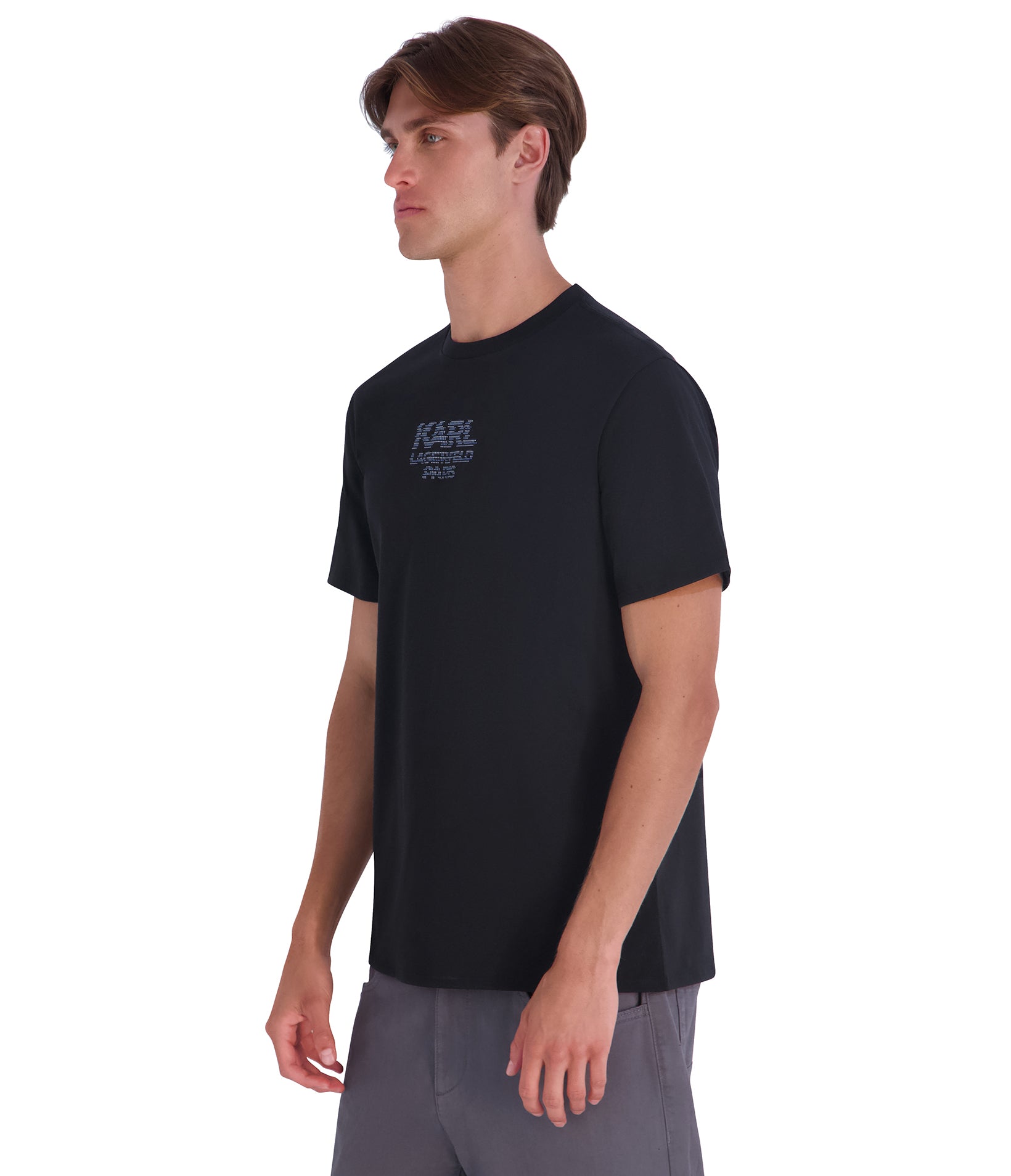 KARL LARGERFELD LOGO TEE VIEW 3 KARL LARGERFELD LOGO TEE VIEW 3