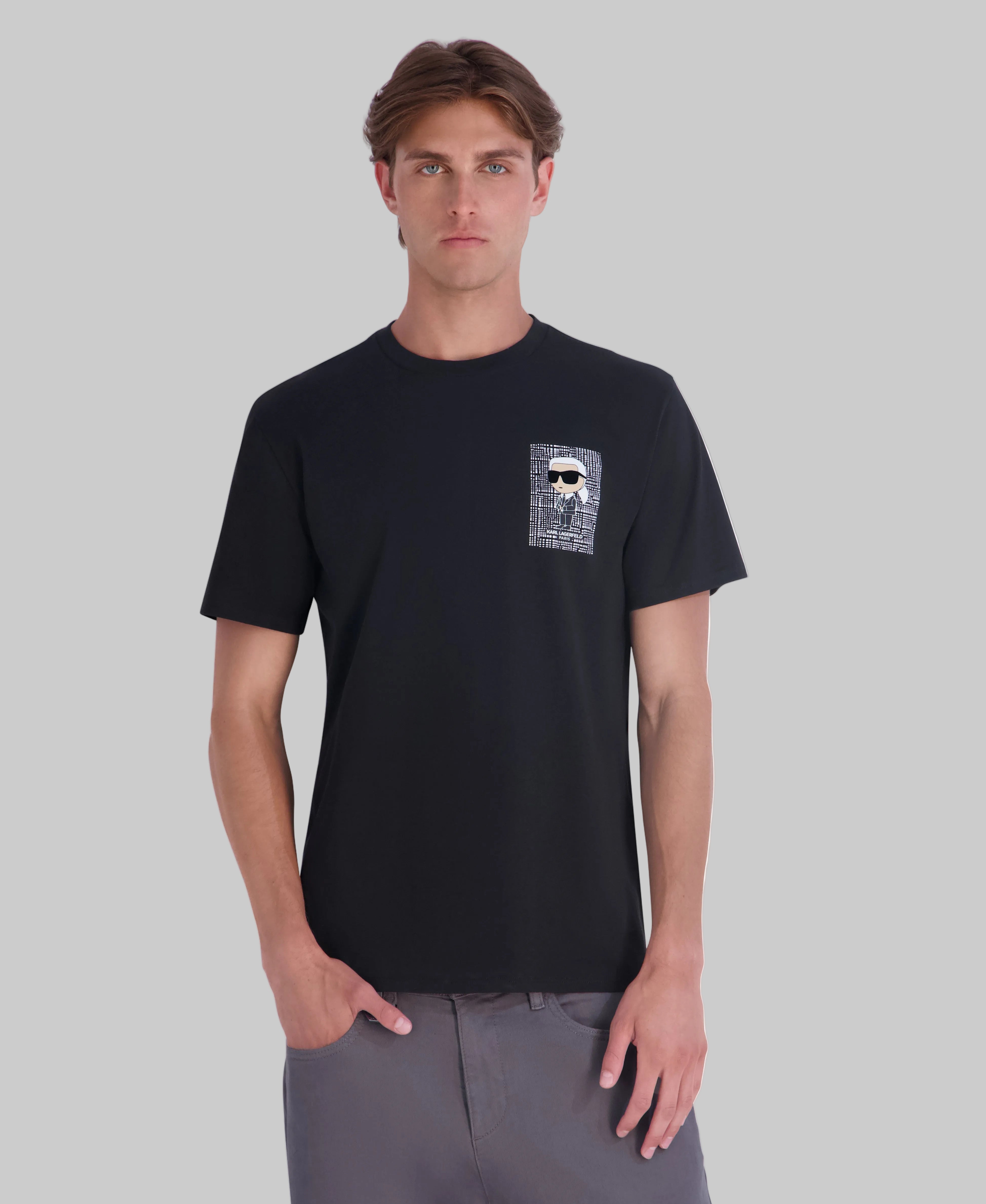 KARL ICON LOGO TEE VIEW 1 KARL ICON LOGO TEE VIEW 1