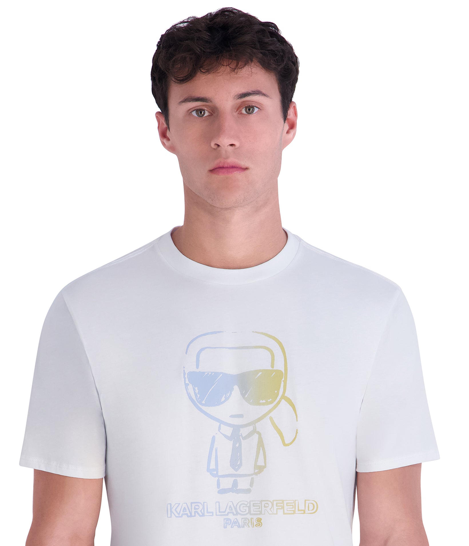 KARL MULTI COLOR OUTLINE TEE VIEW 5 | Men's Clothing KARL MULTI COLOR OUTLINE TEE VIEW 5 | Men's Clothing