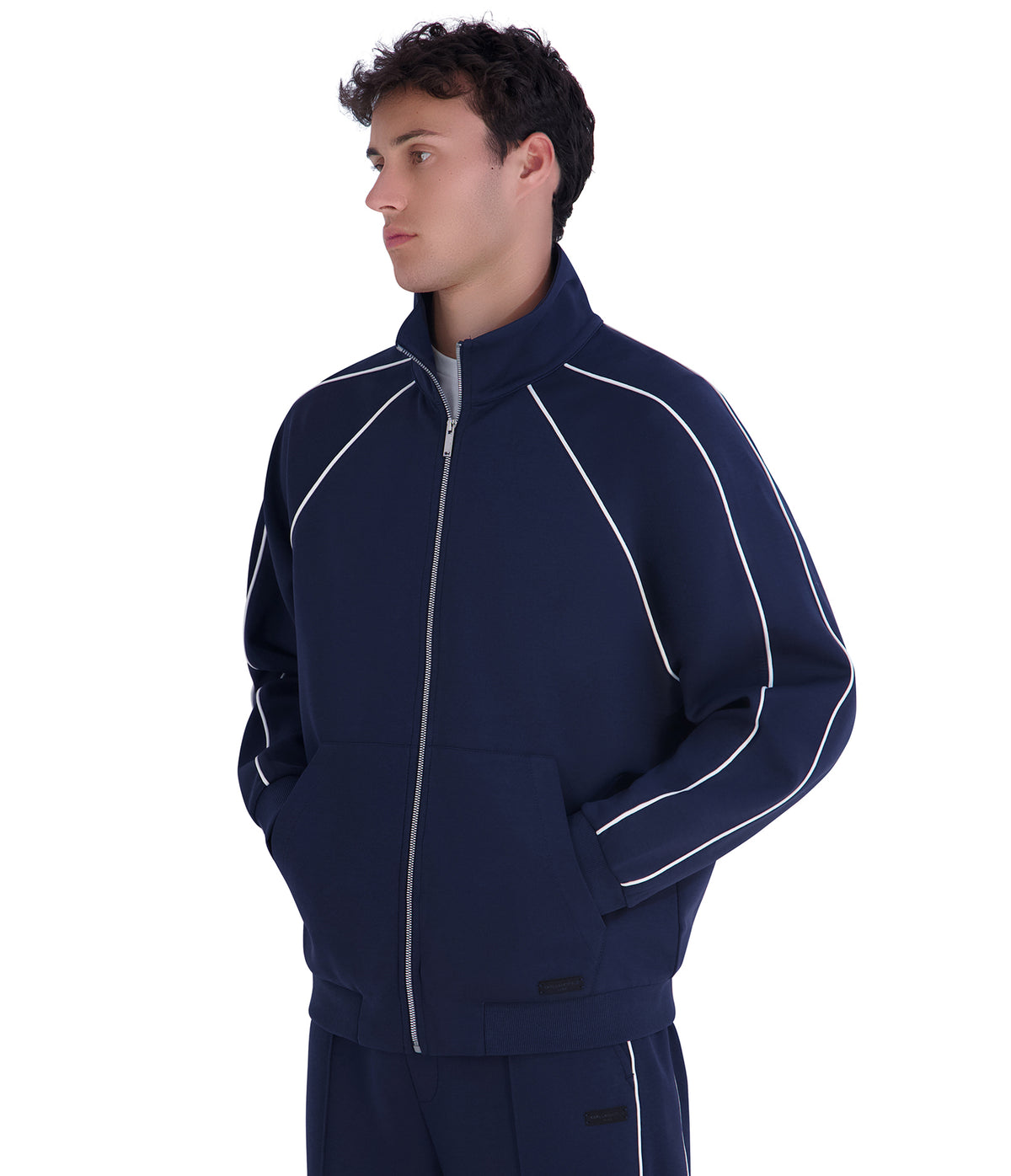 TRACK JACKET PIPING DETAIL VIEW 3 TRACK JACKET PIPING DETAIL VIEW 3