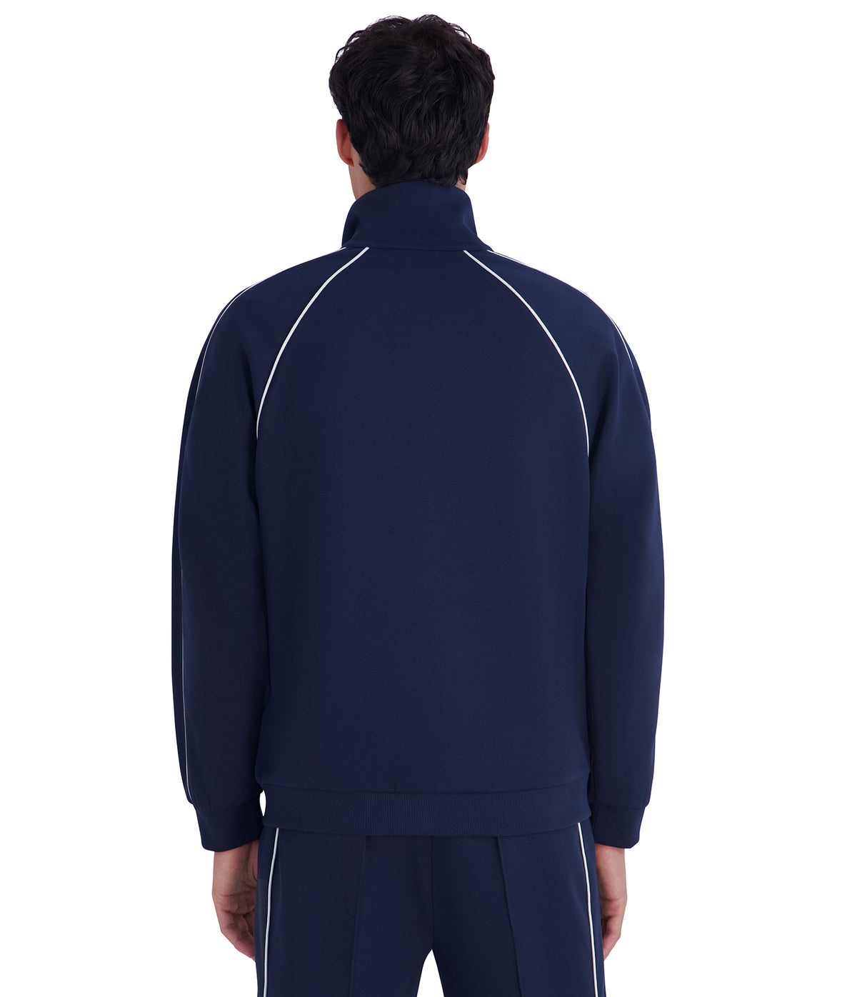 TRACK JACKET PIPING DETAIL VIEW 2 TRACK JACKET PIPING DETAIL VIEW 2