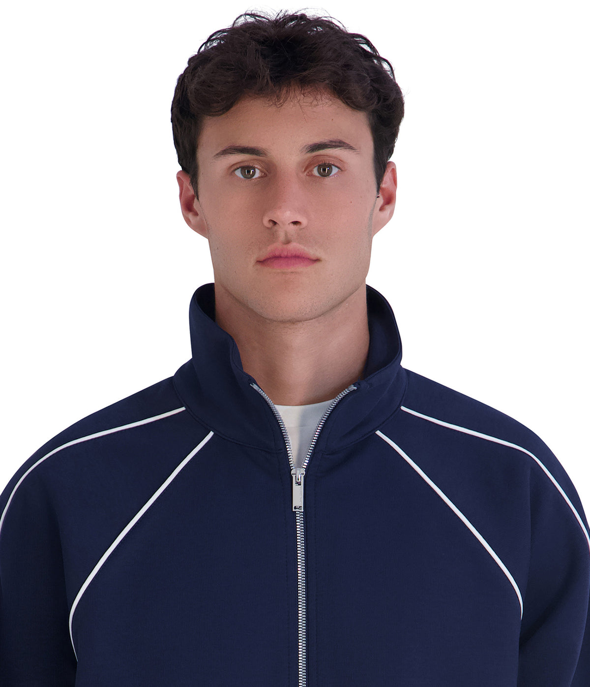 TRACK JACKET PIPING DETAIL VIEW 5 TRACK JACKET PIPING DETAIL VIEW 5