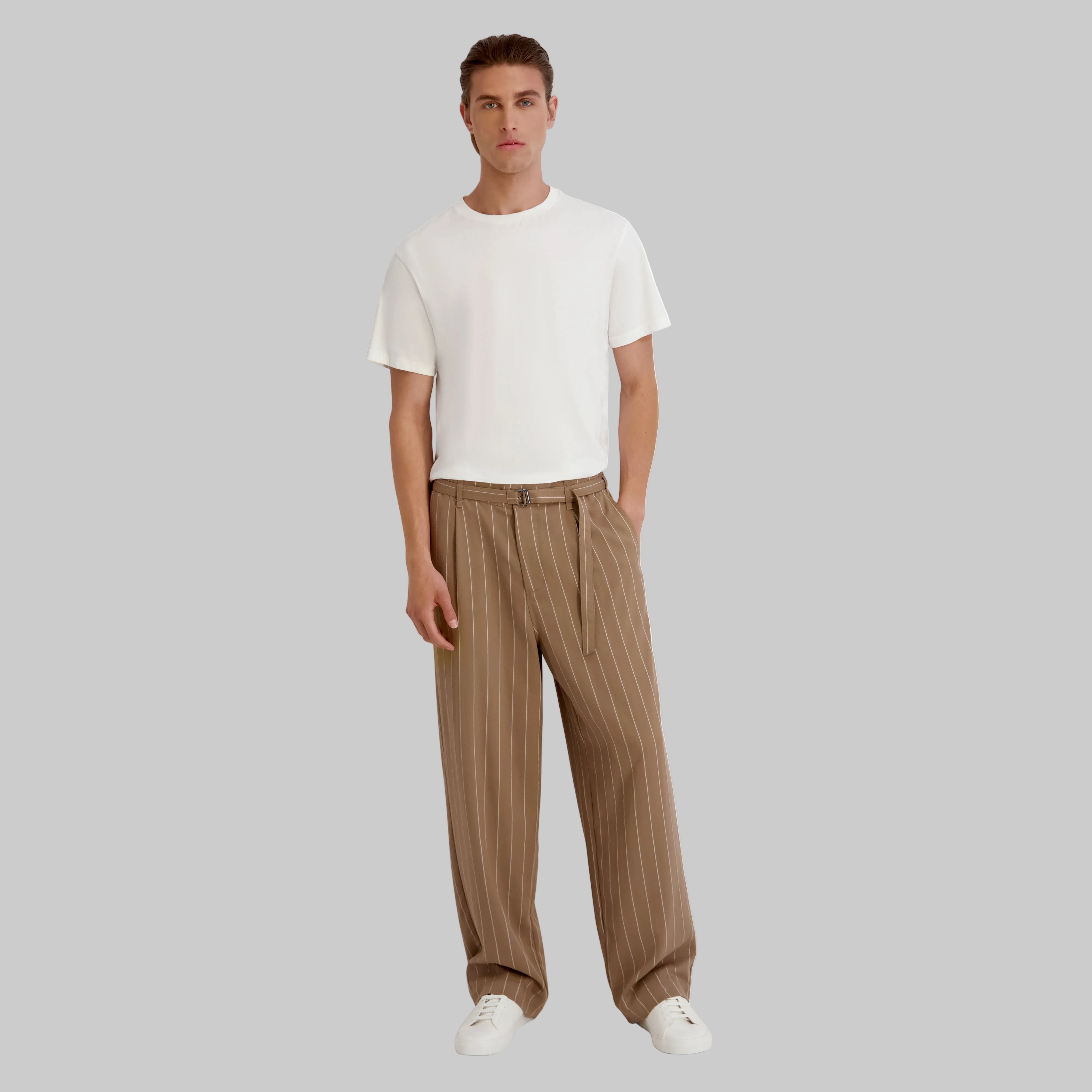 STRIPED RELAXED FIT PANTS VIEW 4 | Men's Clothing STRIPED RELAXED FIT PANTS VIEW 4 | Men's Clothing